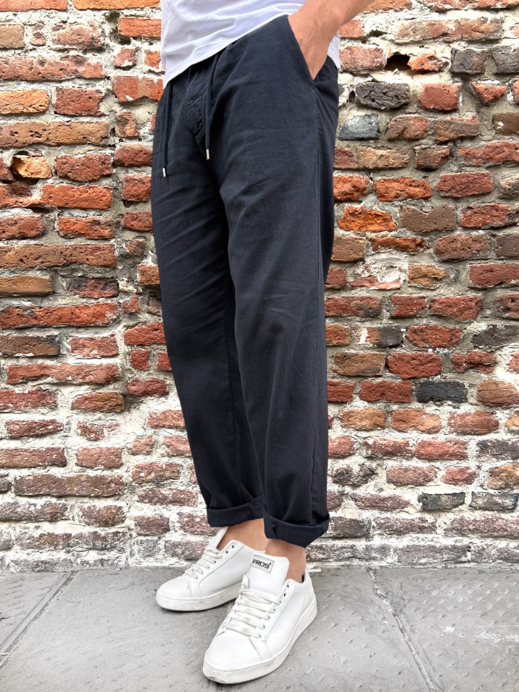 Pantalaccio Berna Lino Blu 1366 (12086393307476)