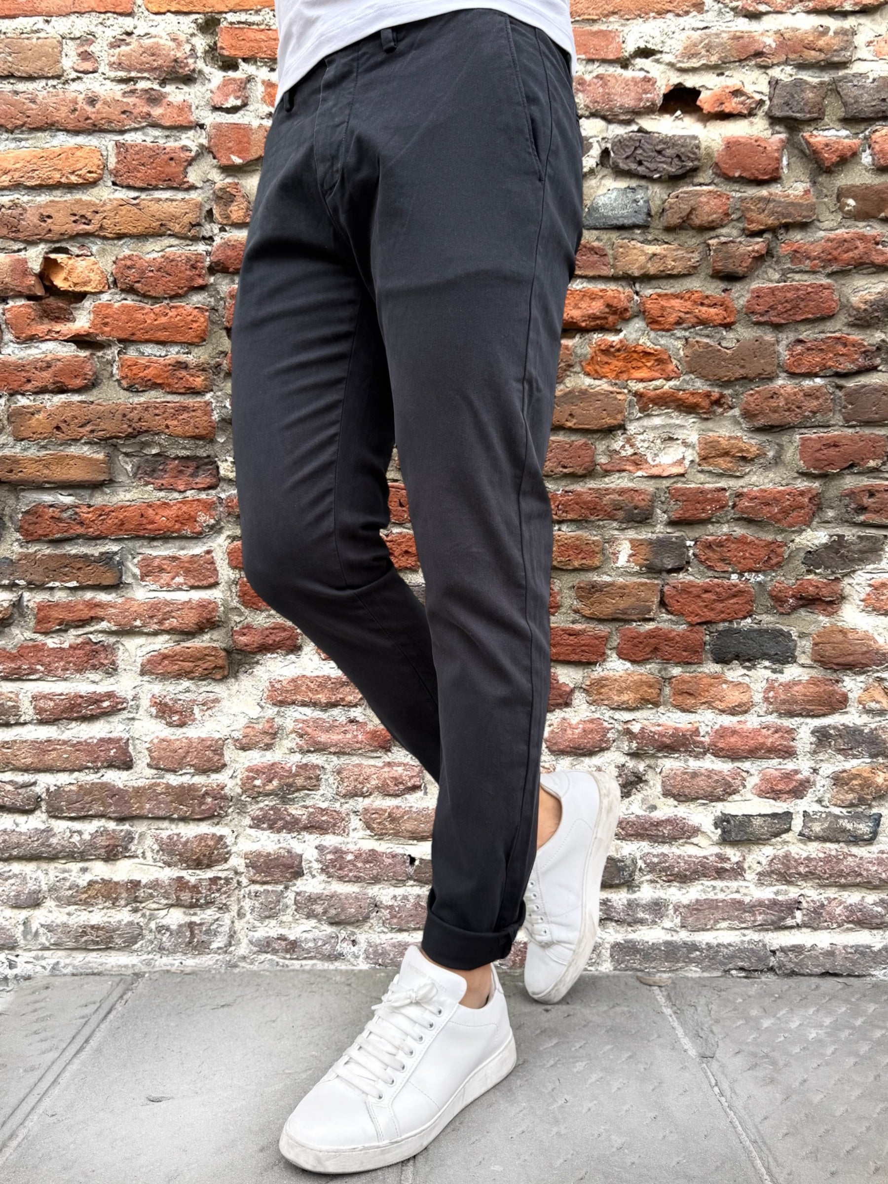 Pantalone Gianni Lupo Chinos Tahoma Navy (12242073551188)