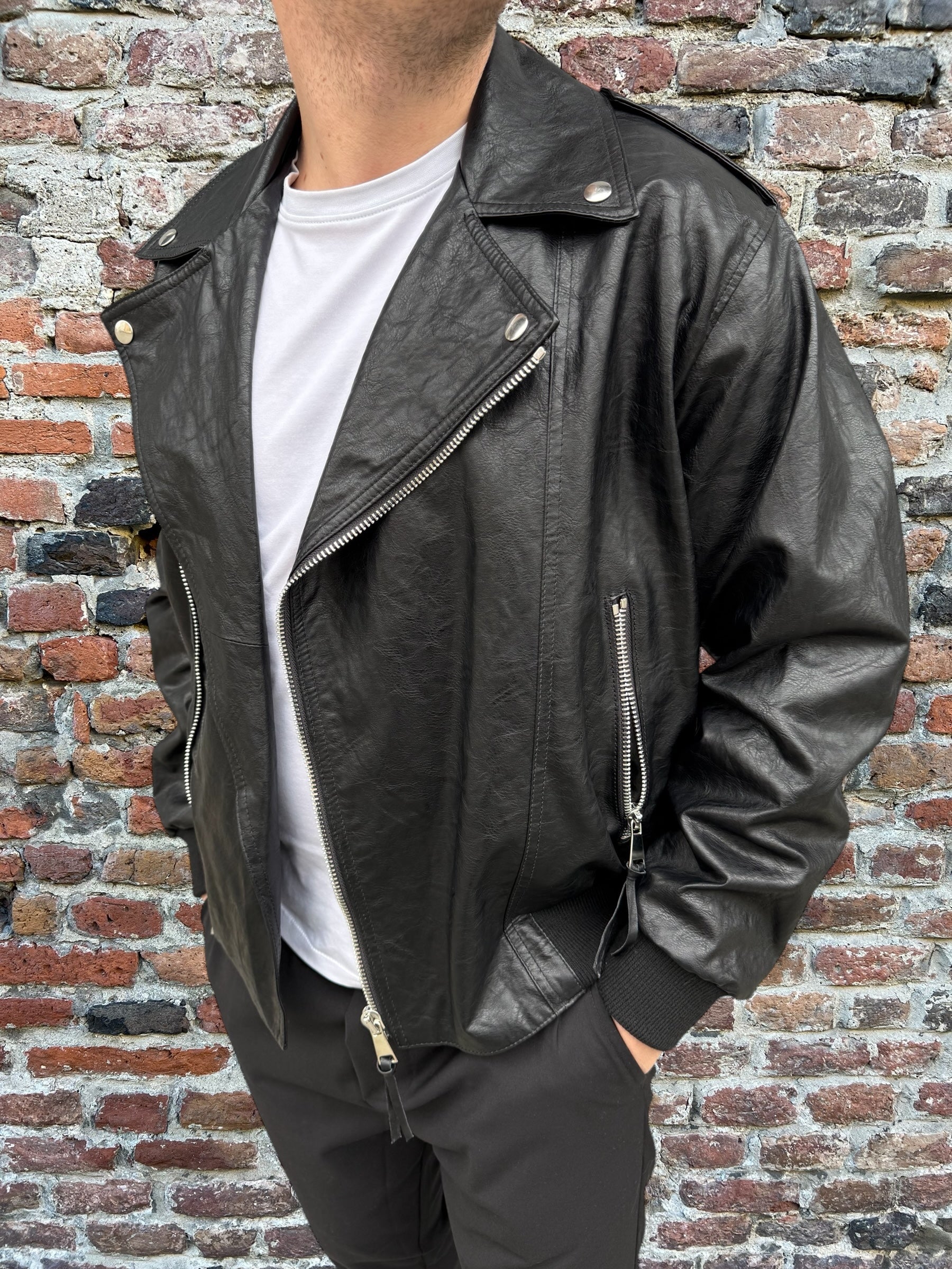 Chiodo Bomber Berna Nero 251094 (11899247427924)