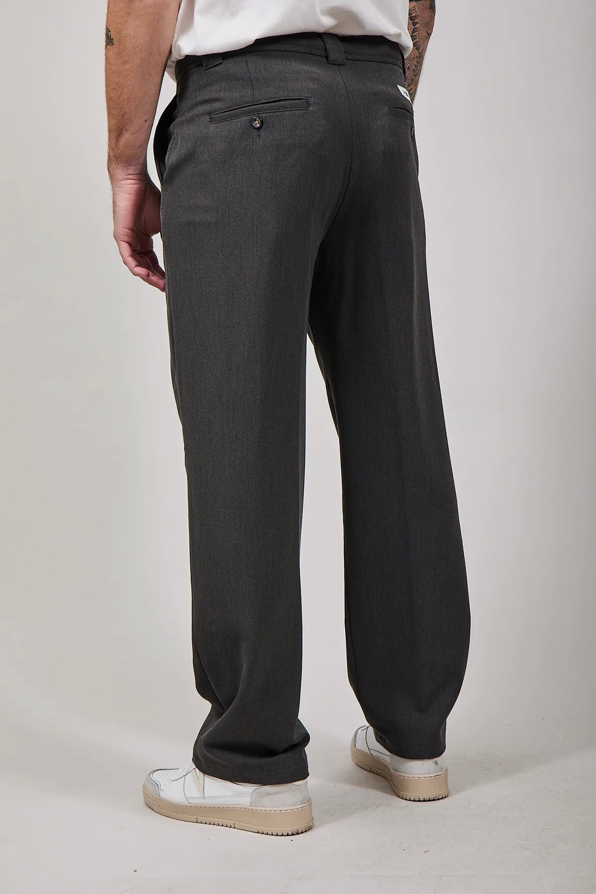 Pantalone Berna Palazzo Antracite 129