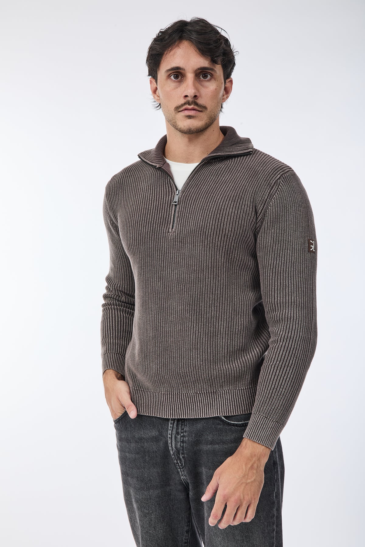 Maglione Gianni Lupo Caffè 35602