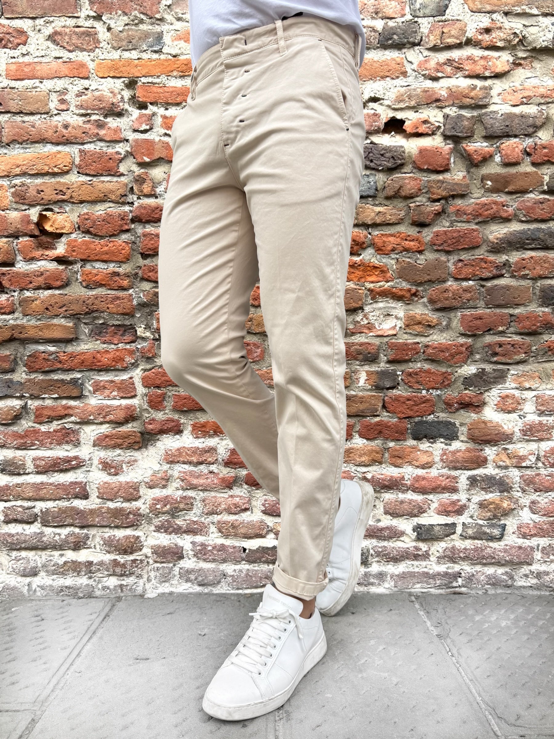 Pantalone Berna Chinos Panna 71 (12247793140052)