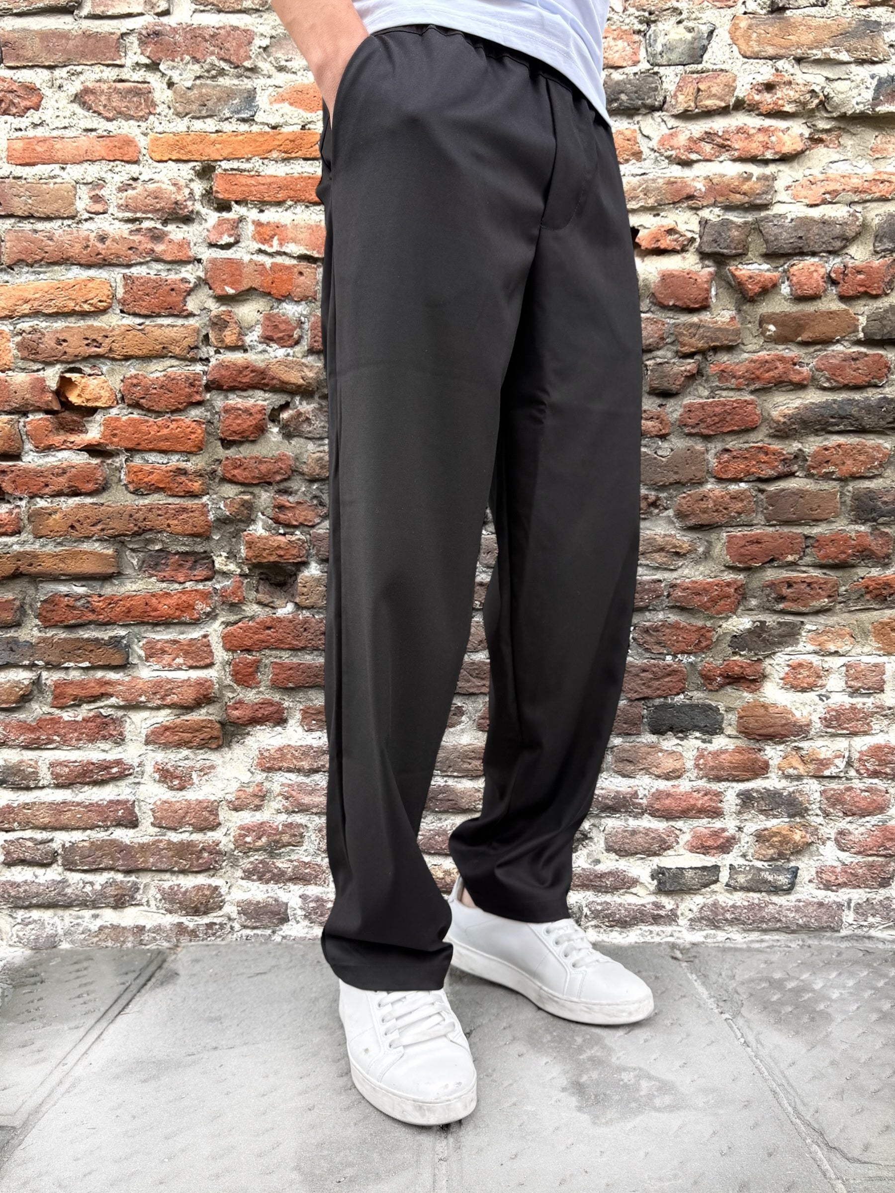 Pantalaccio Why Not Brand Denzel Nero (12278588244308)