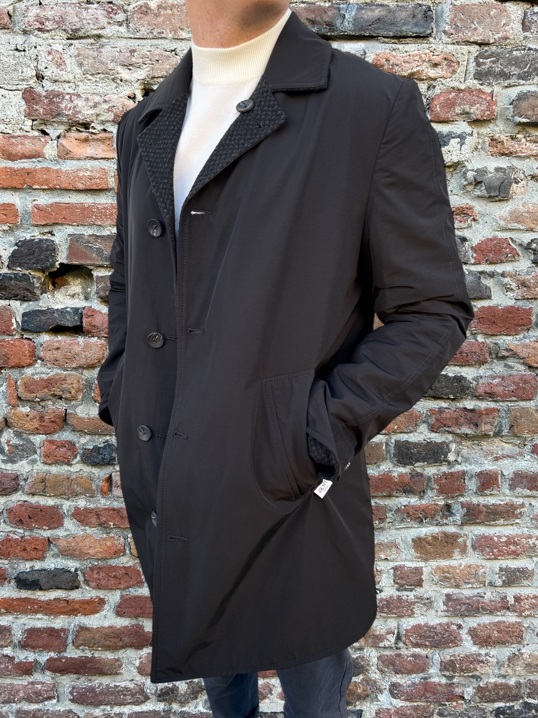 Cappotto Alta Tensione Reversibile Aquila Nero (9934148665684)