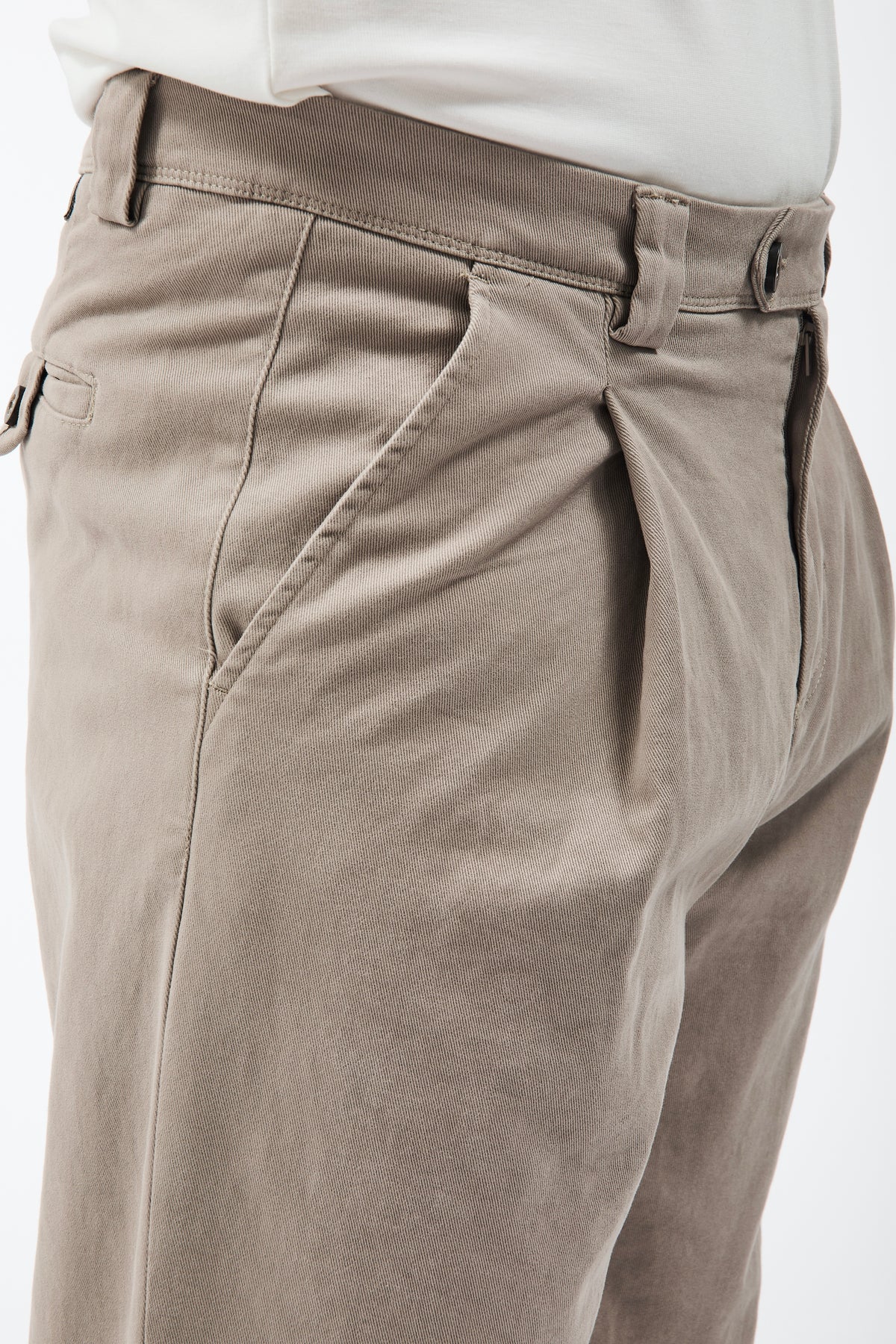 Pantalone Alta Tensione Japan Acciaio Tortora