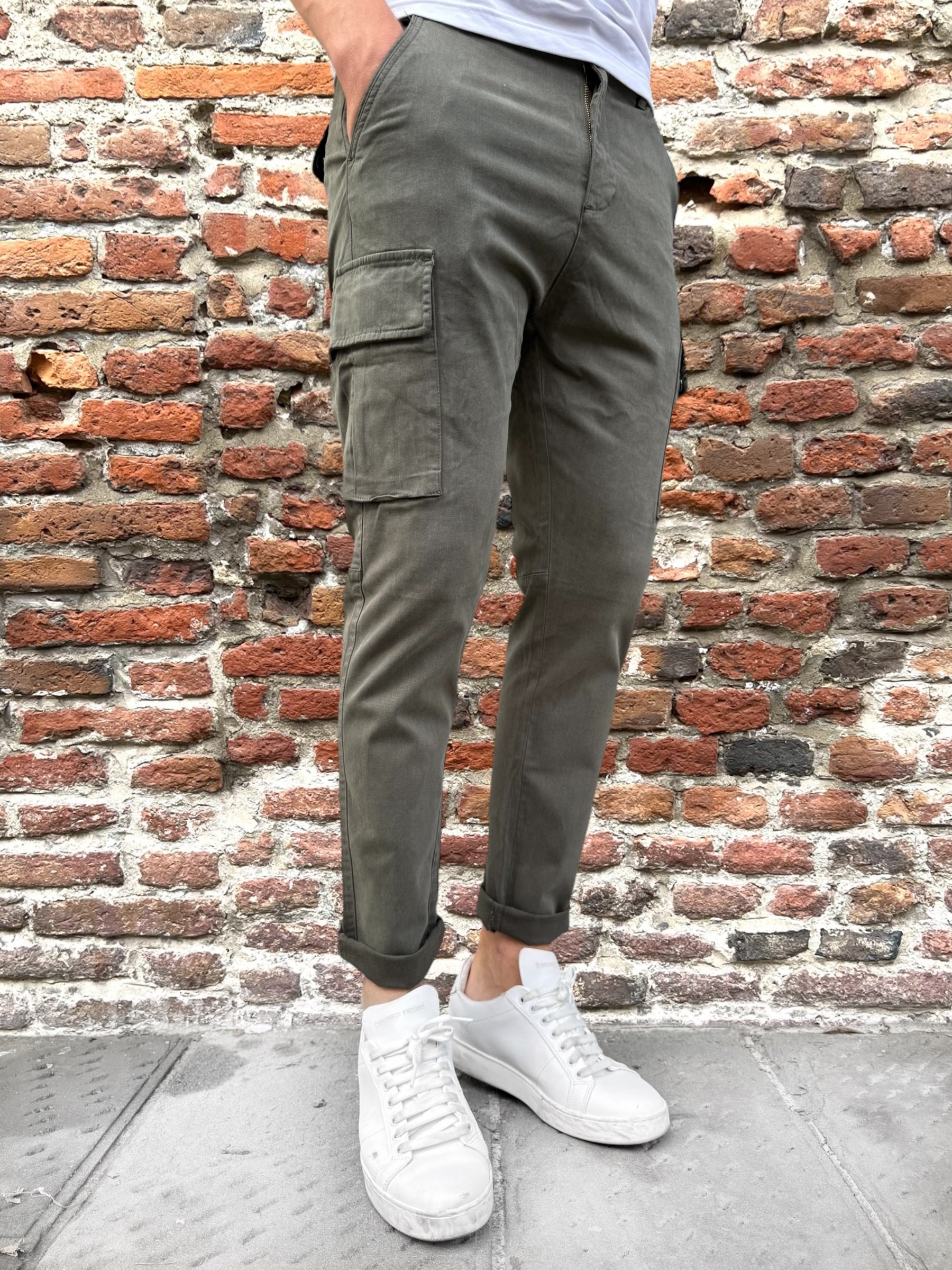 Pantalone Gianni Lupo Cargo Militare 326 (12247708565844)