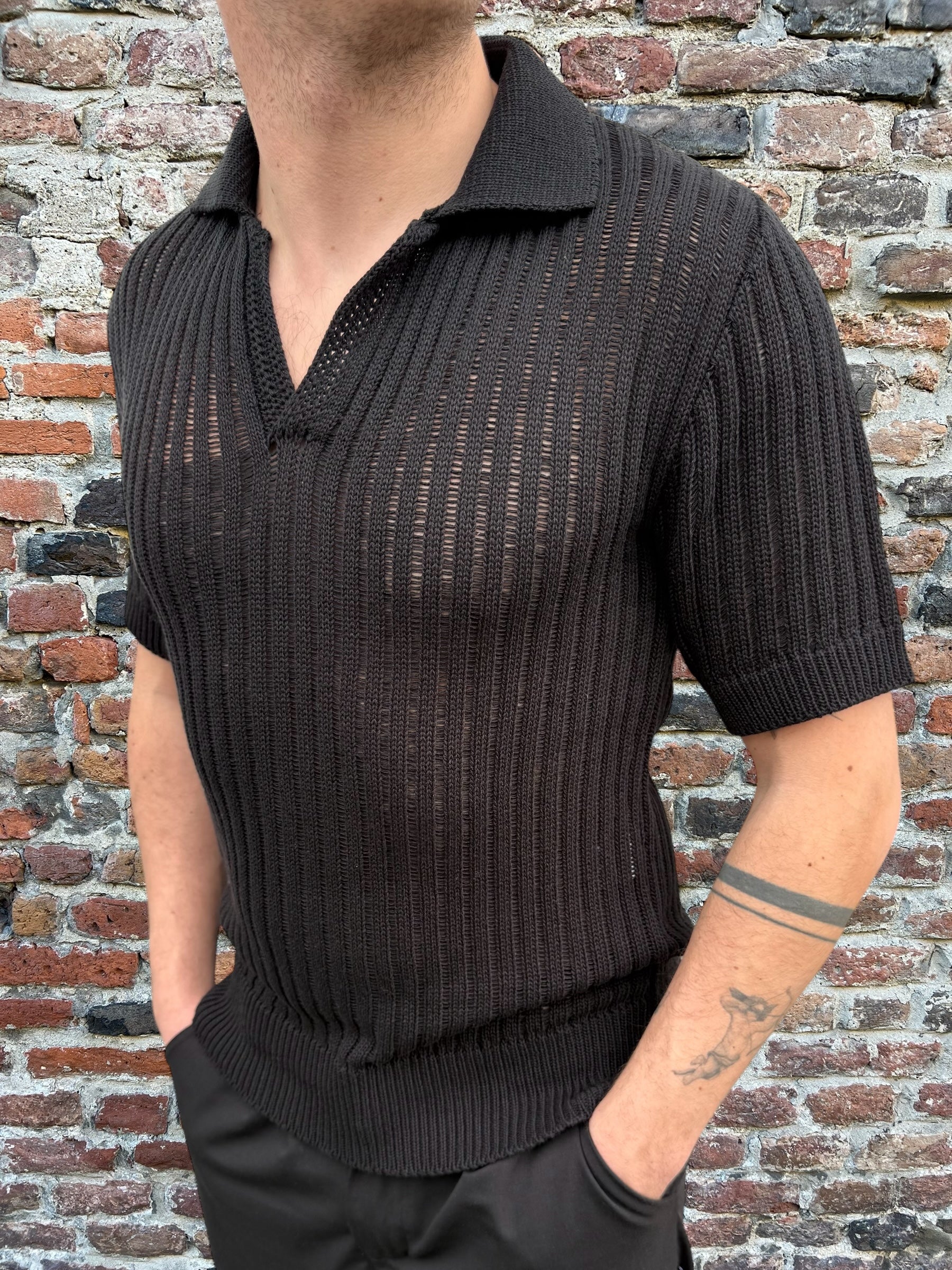 Polo Imperial Scollo V Nera 993 (11900645212500)
