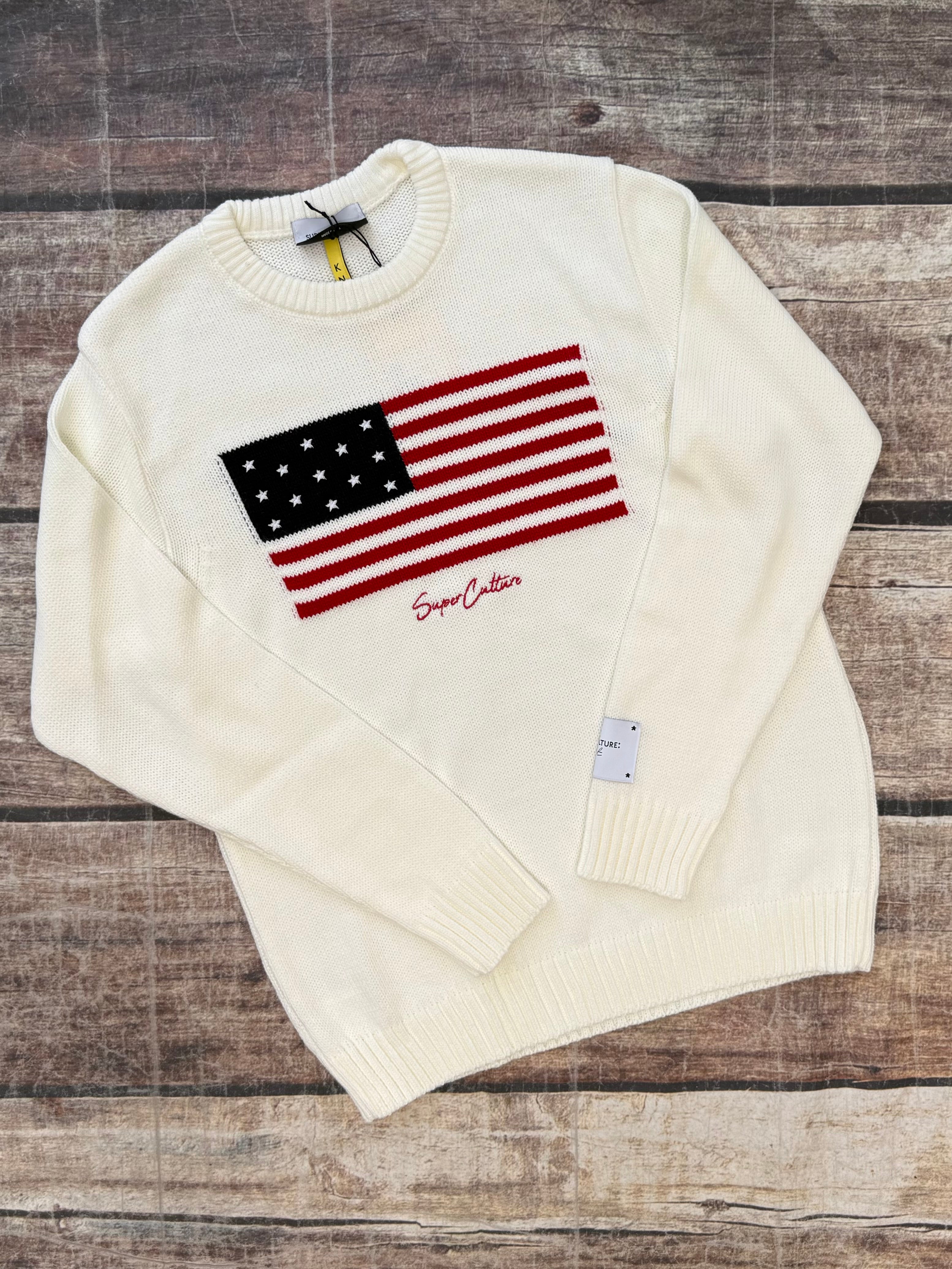 Maglioncino Superculture Bianco Ak5019 (12318266622292)
