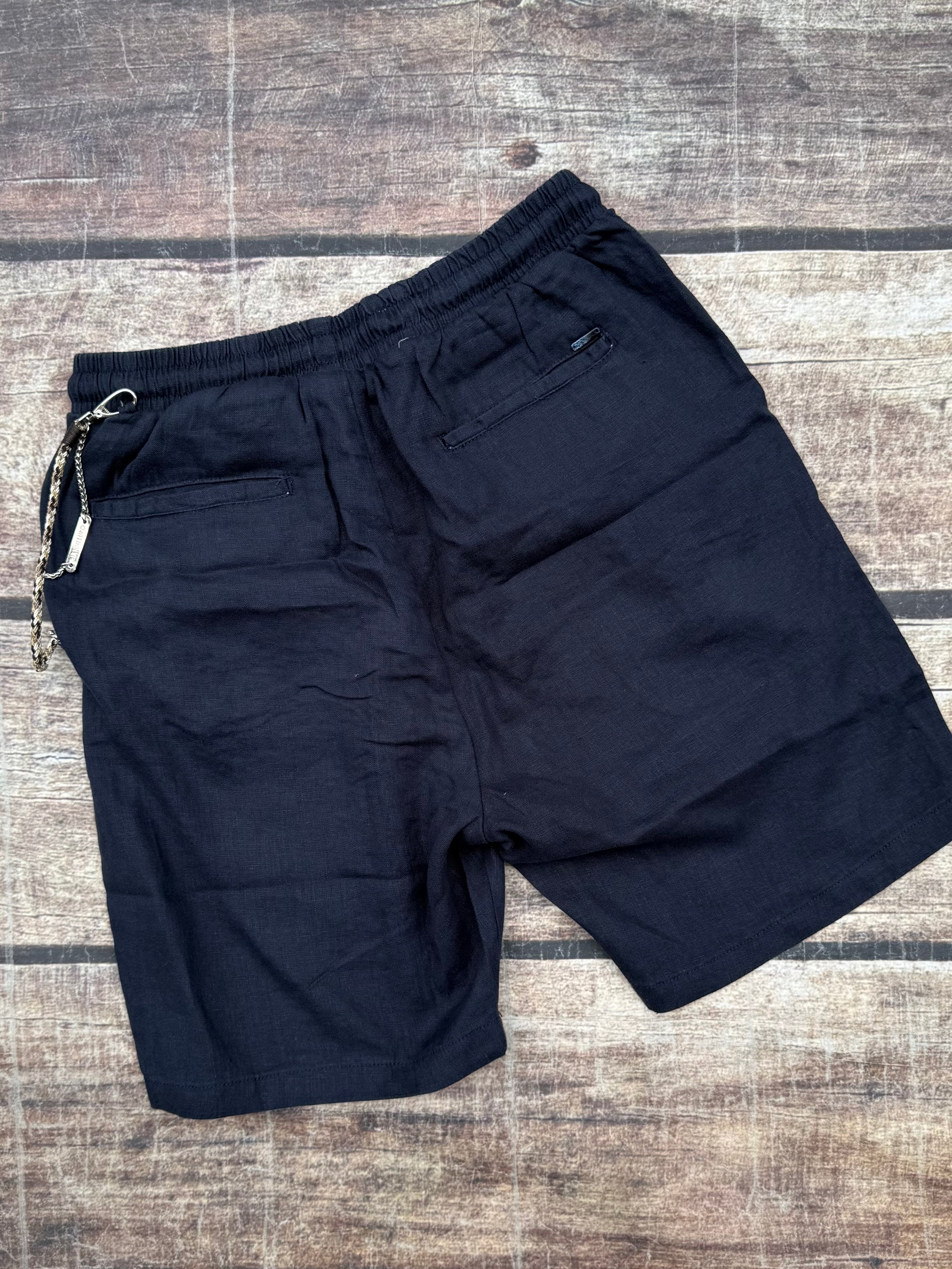 Bermuda Gianni Lupo Lino Blu 3269 (11915961598292)