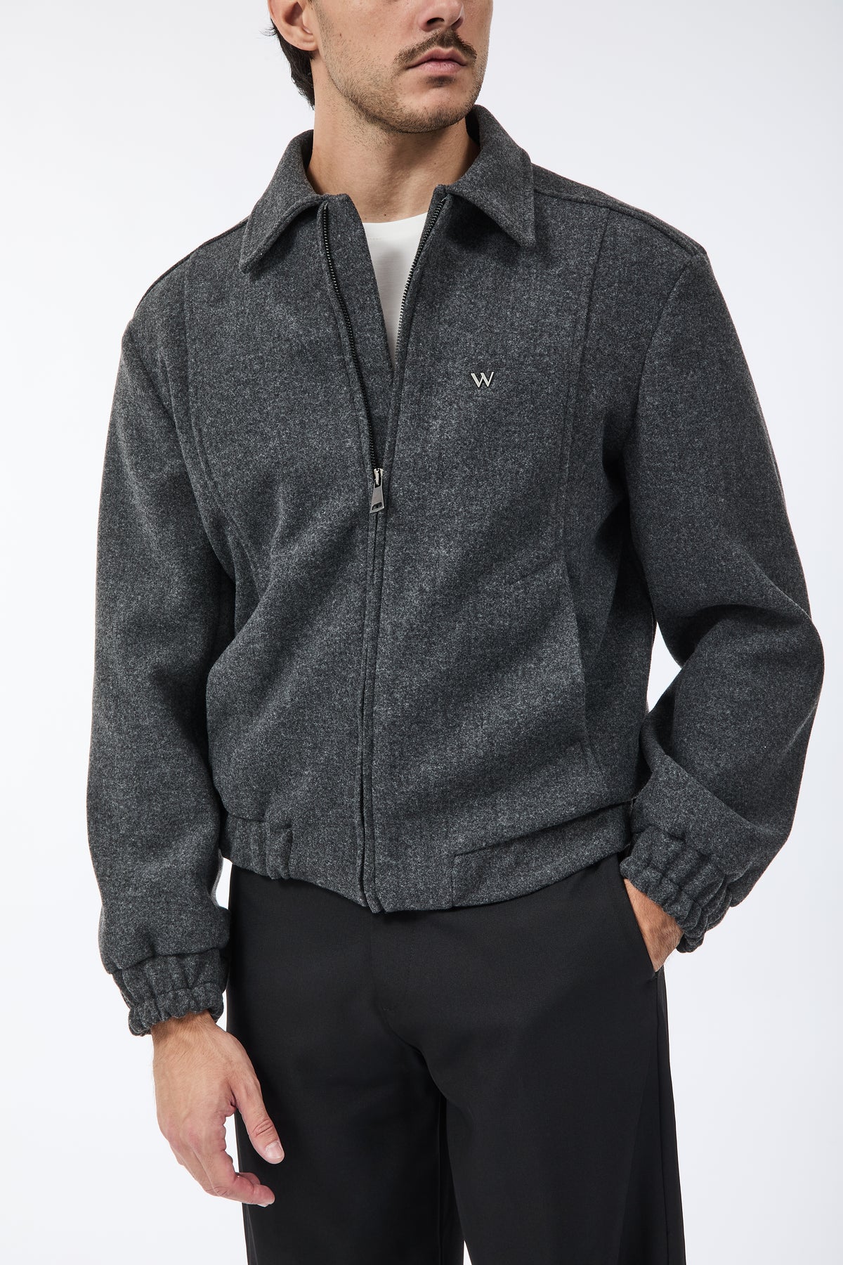 Giubbino Why Not Brand College Grigio JL 82