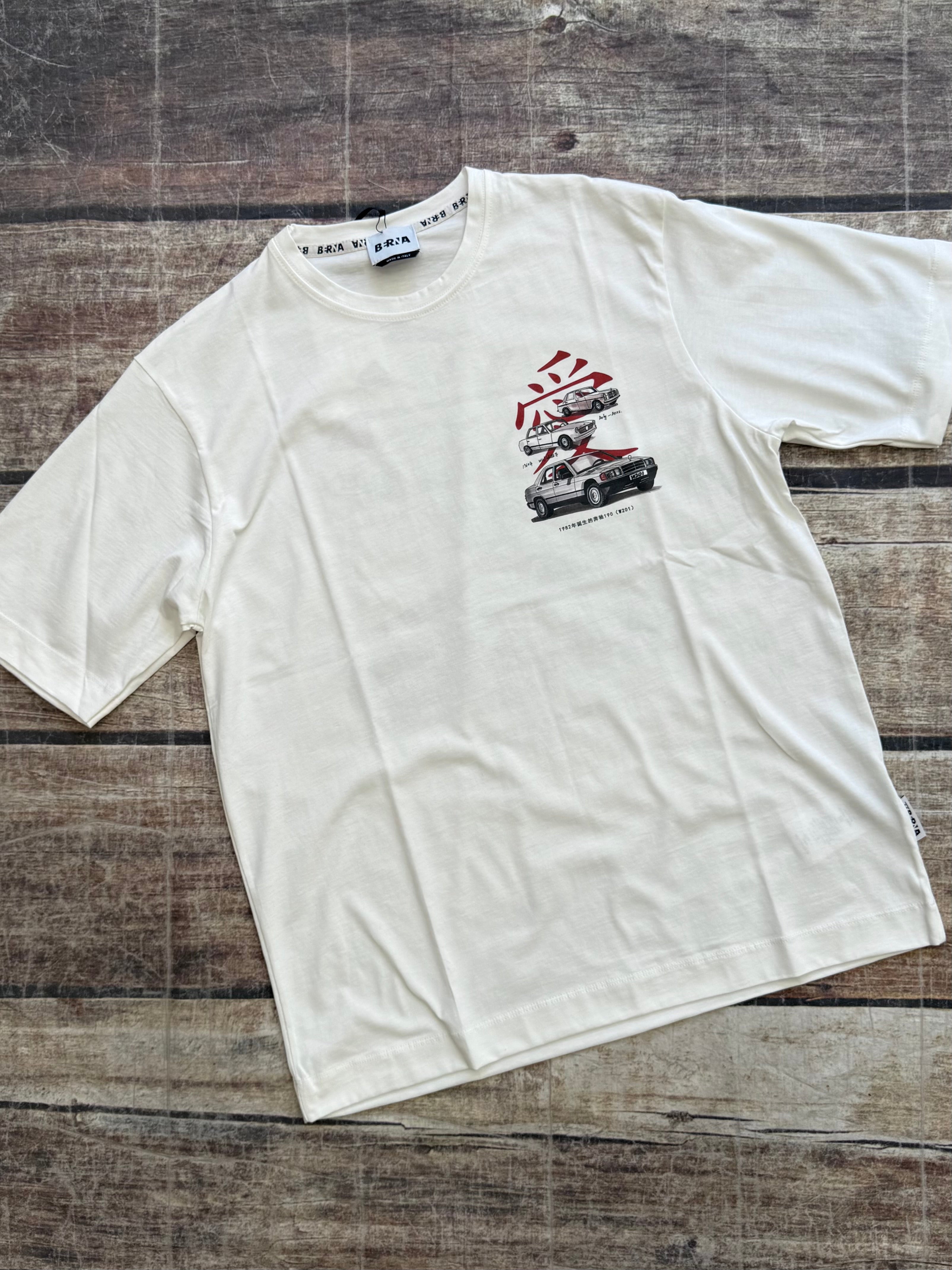 T-shirt Berna Macchina Panna (12259858940244)
