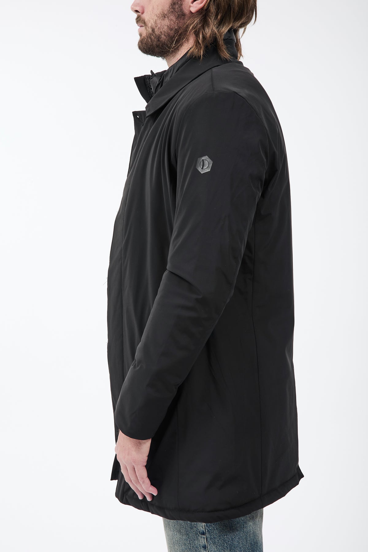 Trench Over-d Imbottito J30 Nero