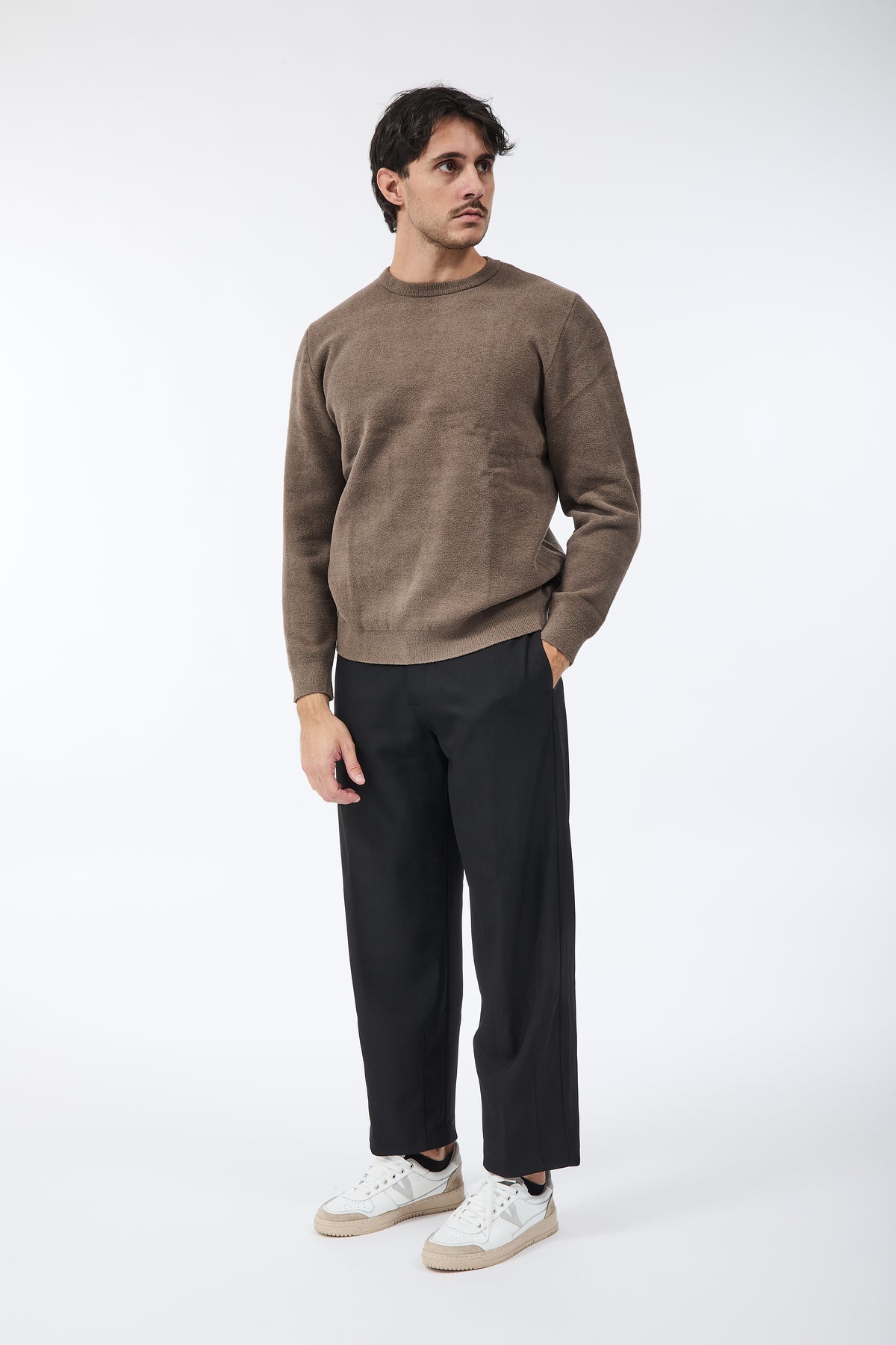 Maglione Over-d Spugna Fango M67