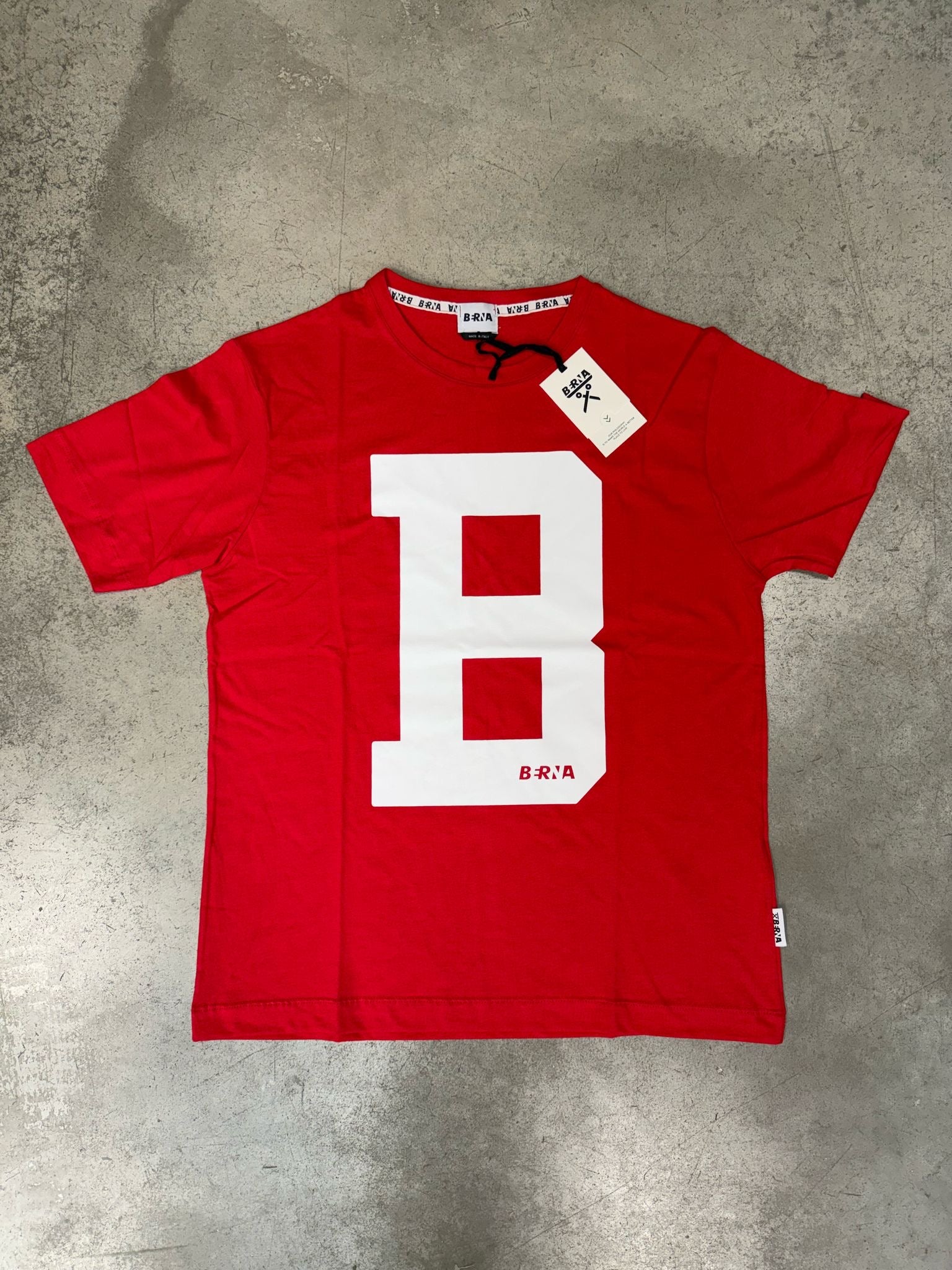 T-shirt Berna Logo B Rossa (11909771362644)