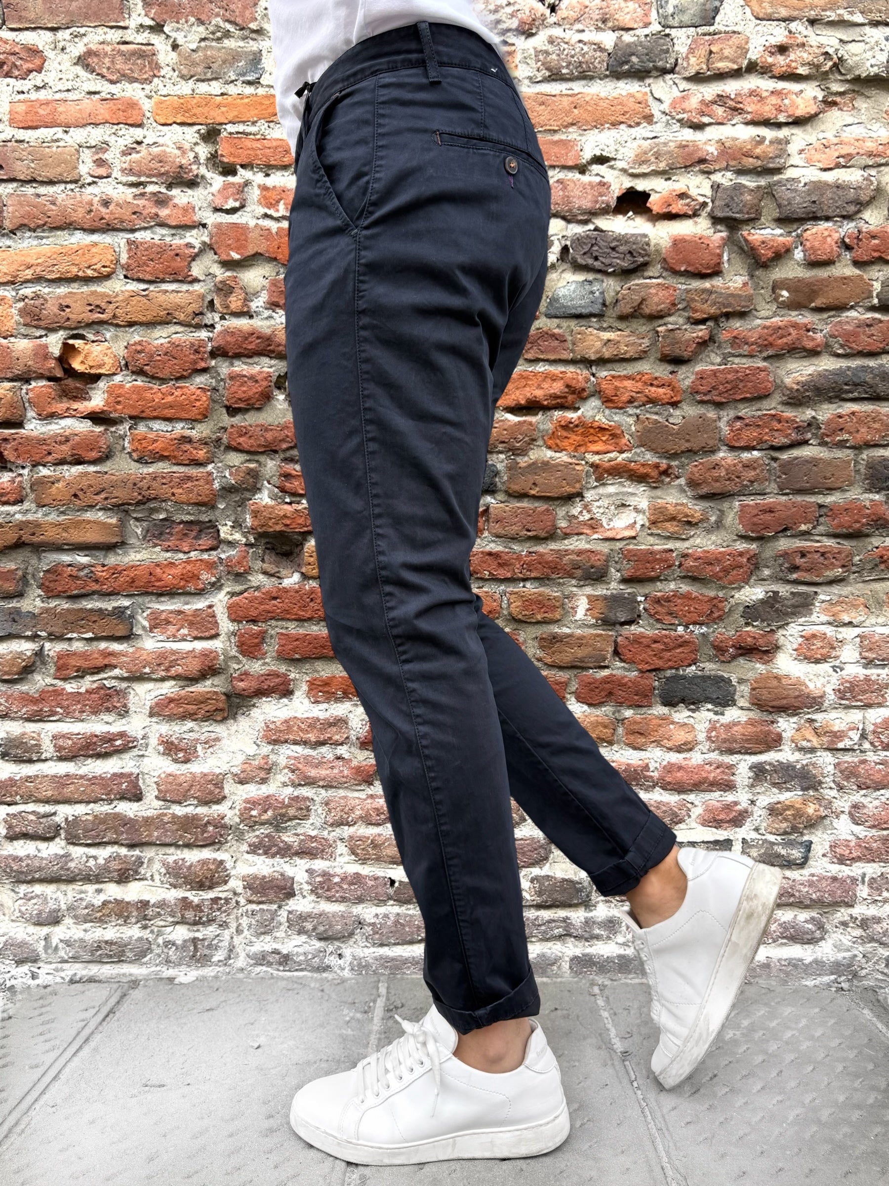 Pantalone Berna Chinos Blu 71 (12247786586452)