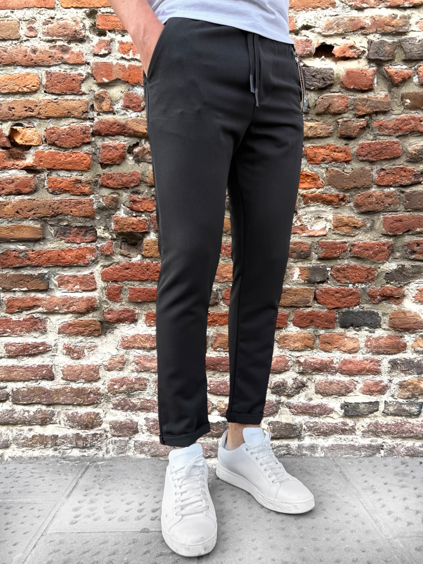 Pantalaccio Over-D Nero P49 (12217690423636)