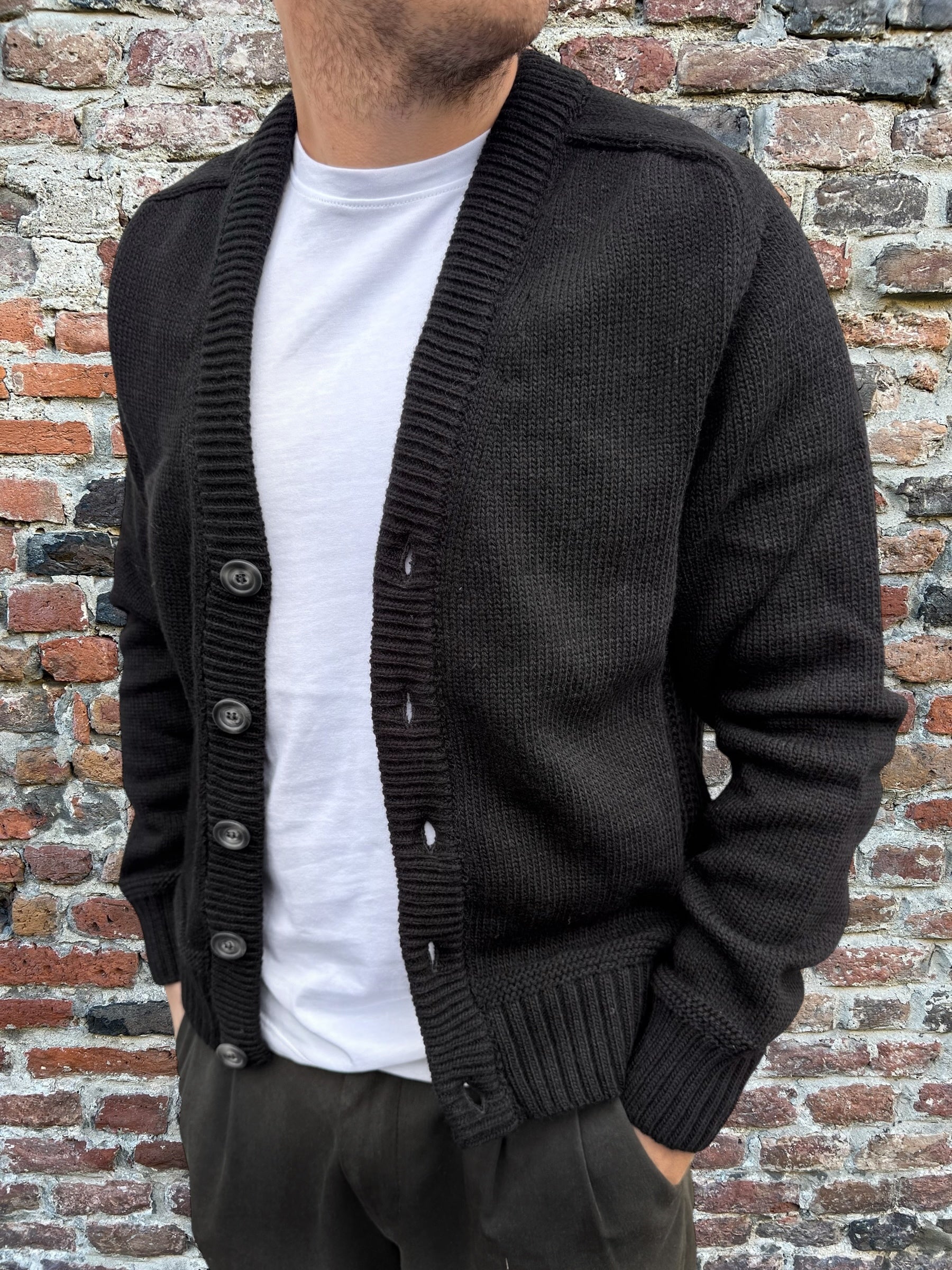 Cardigan crop Imperial Nero 614 (12243131859284)