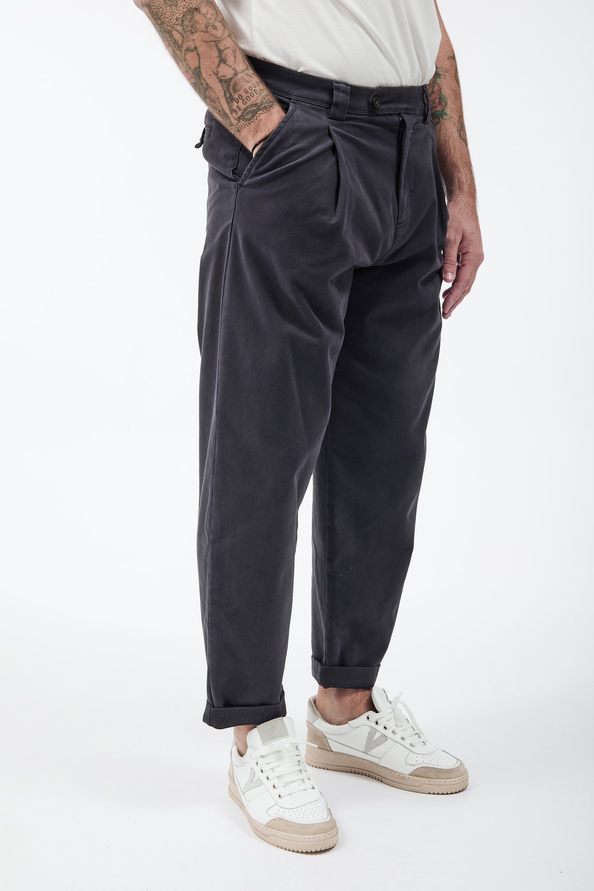 Pantalone Alta Tensione Japan Acciaio Blu