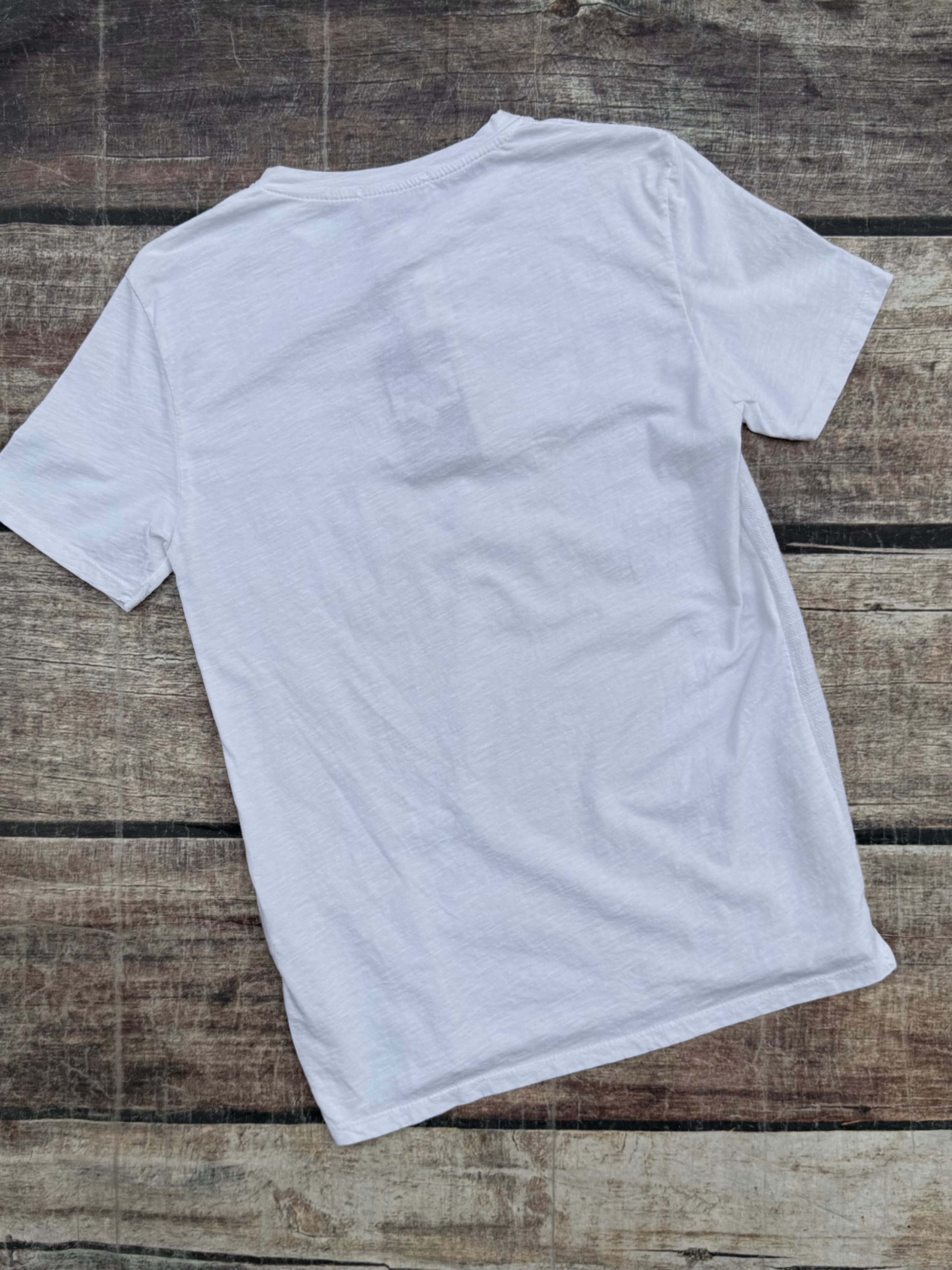 T-shirt Block Eleven Serafino Garzata Bianca (12060244214100)