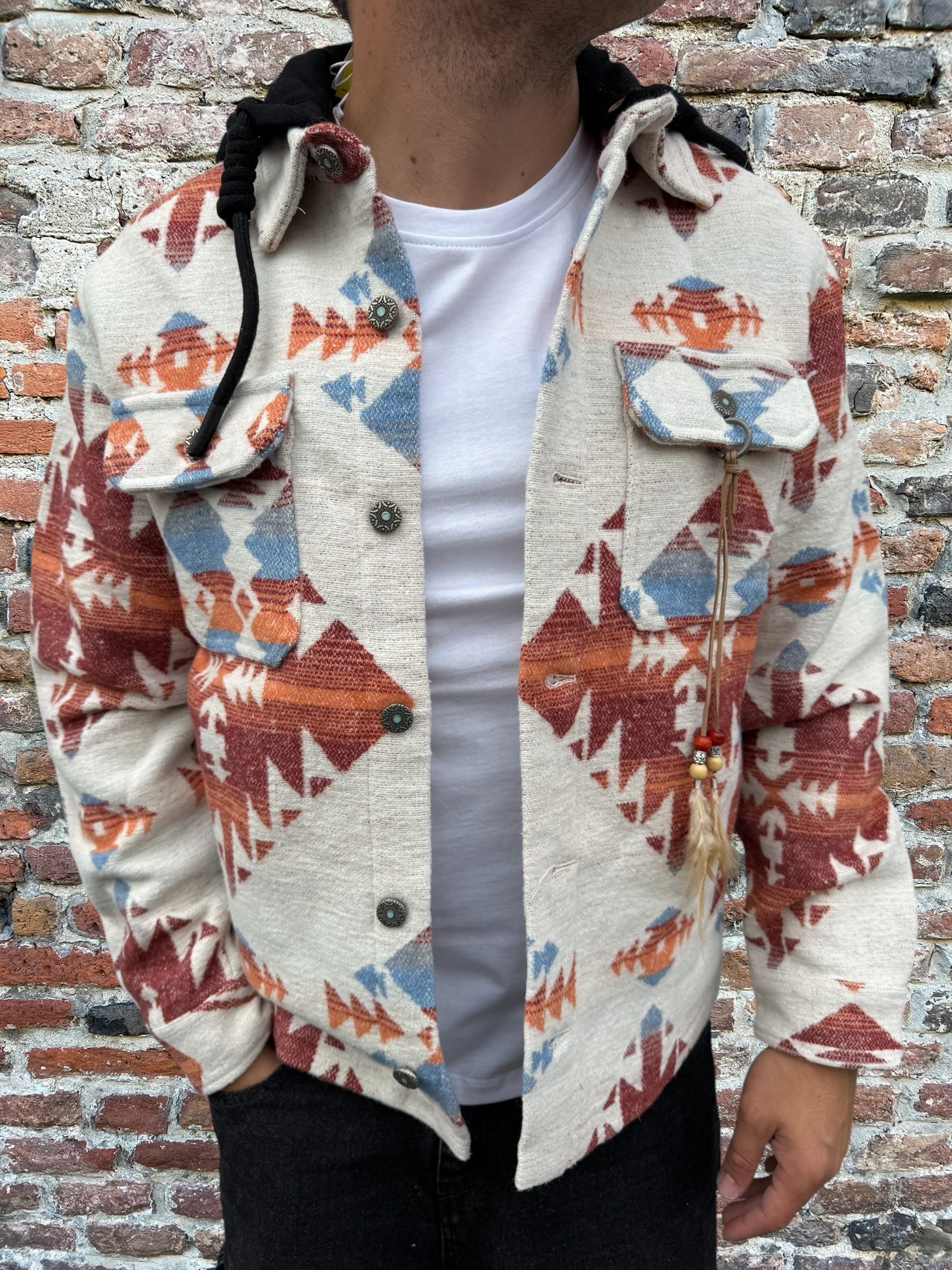 Overshirt Berna Cappuccio Azteco 275 (12235491901780)