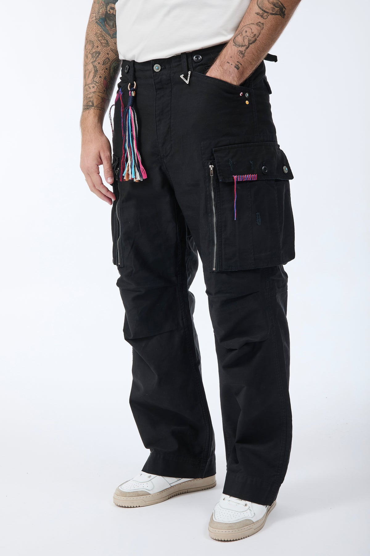 Pantalone Berna Cargo Nero