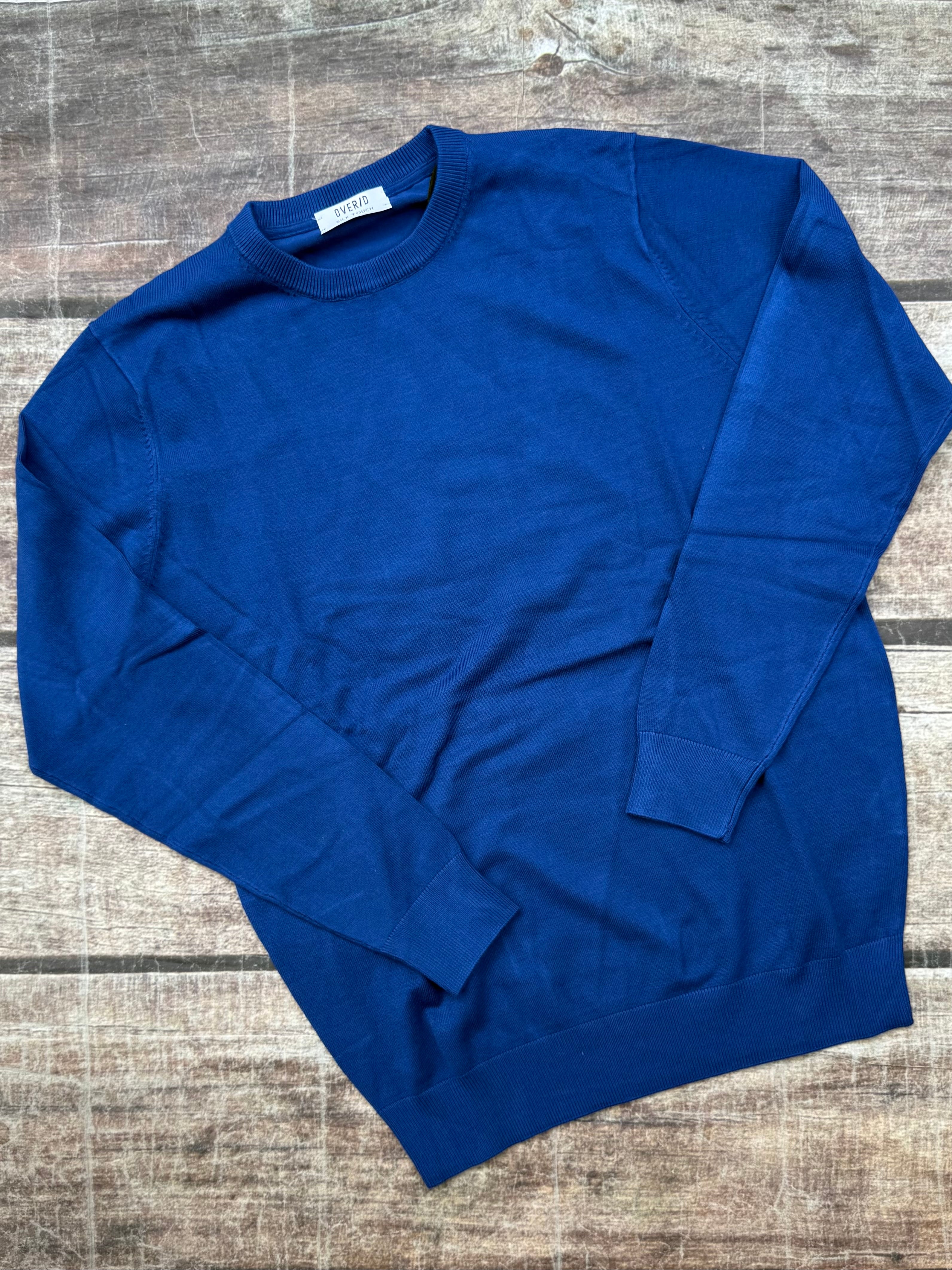 Maglioncino Over-D M01 Royal (12223060607316)