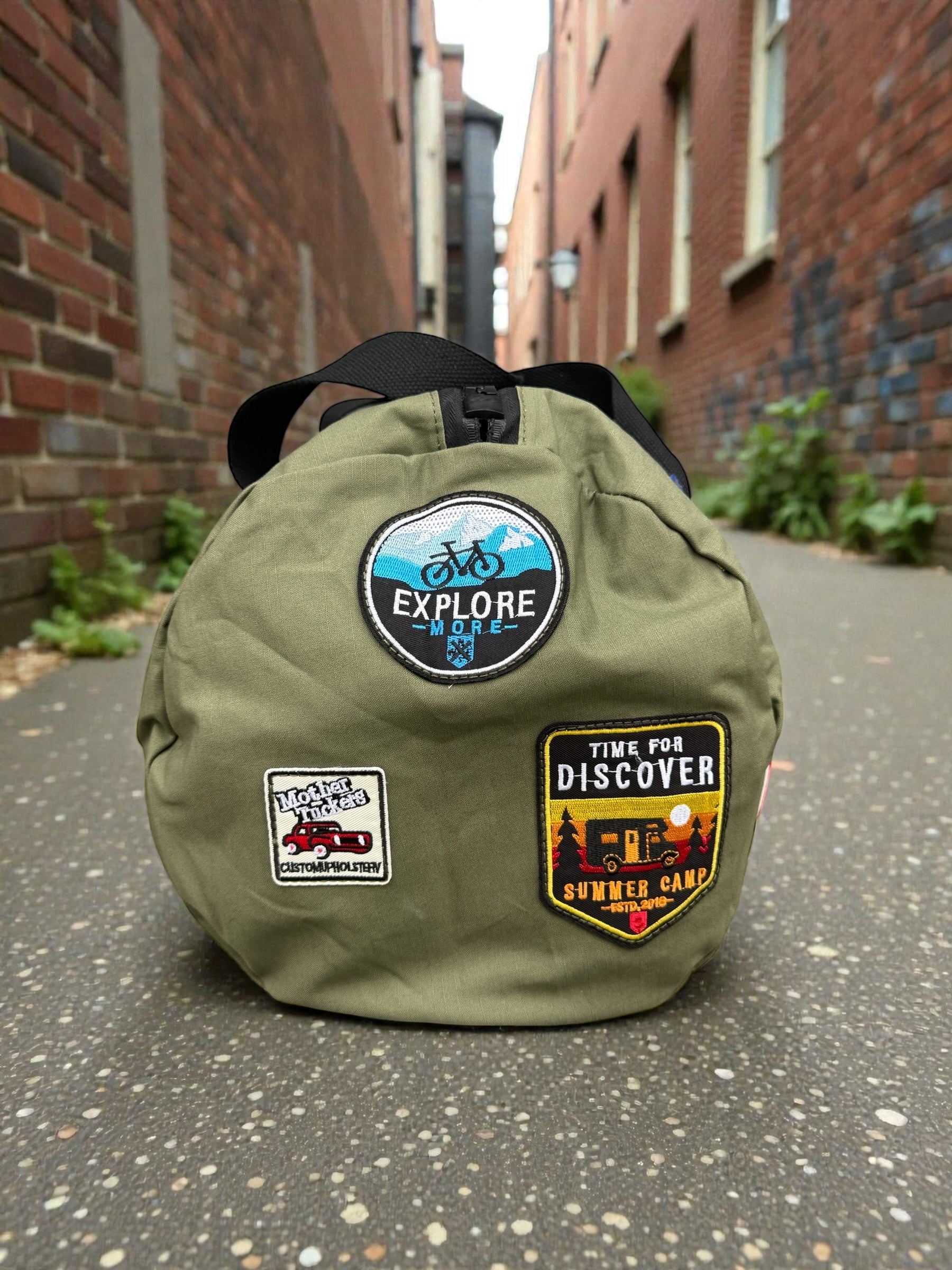 Borsone Berna Patch Militare