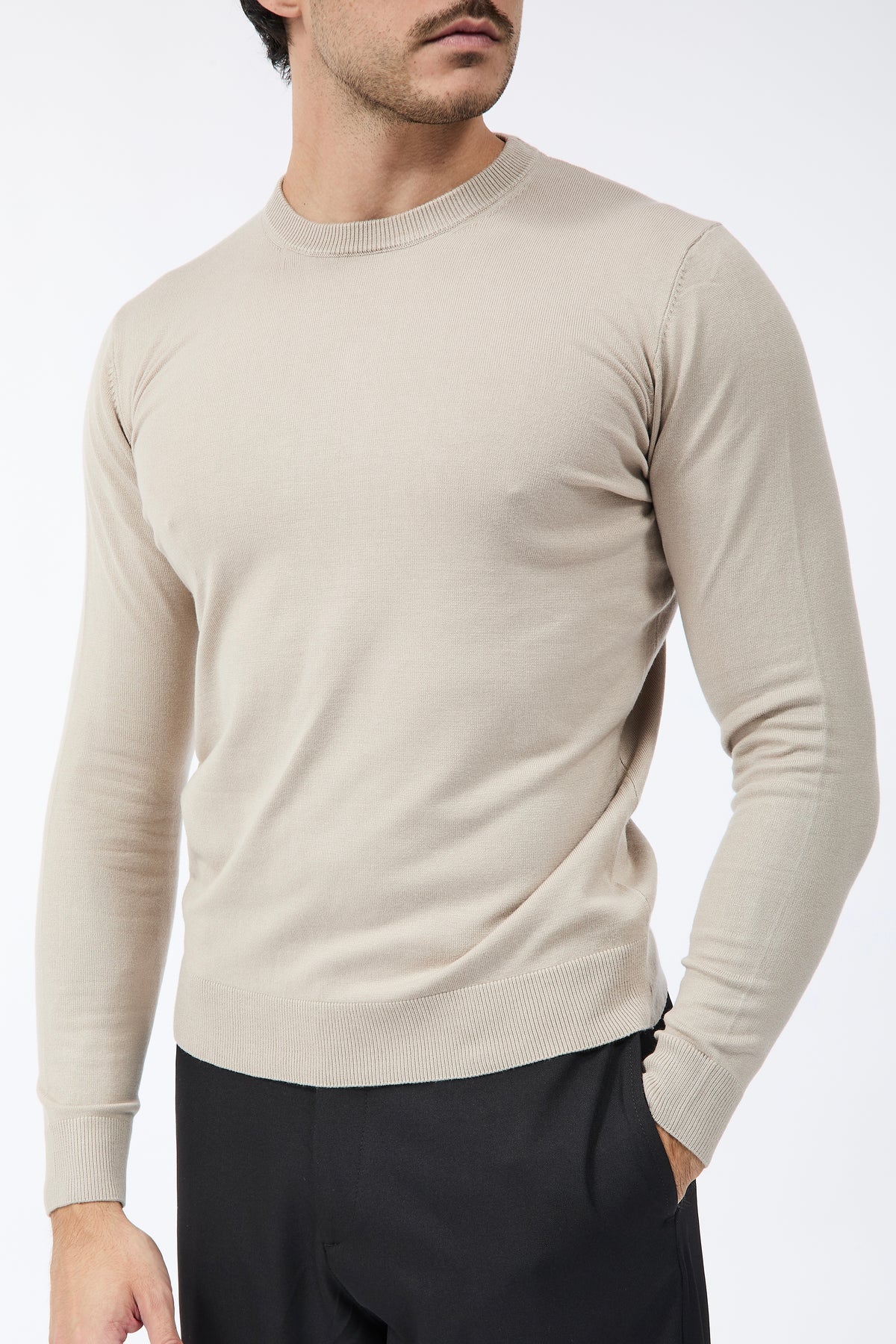 Maglioncino Over-d M01 Taupe