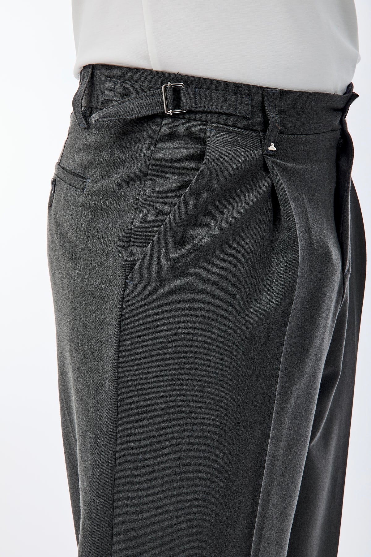 Pantalone Berna Fibbie Antracite