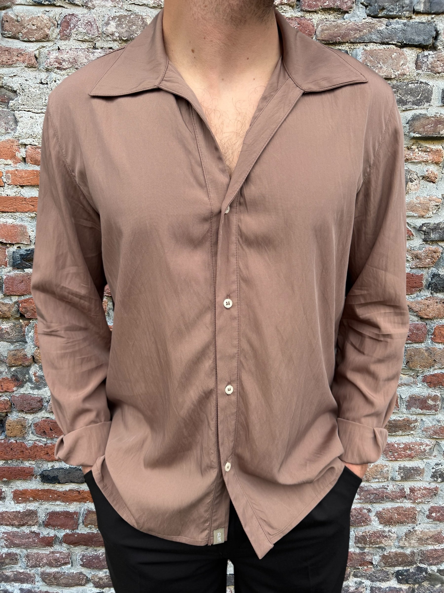 Camicia Alta Tensione Giove Fango (11951202402644)
