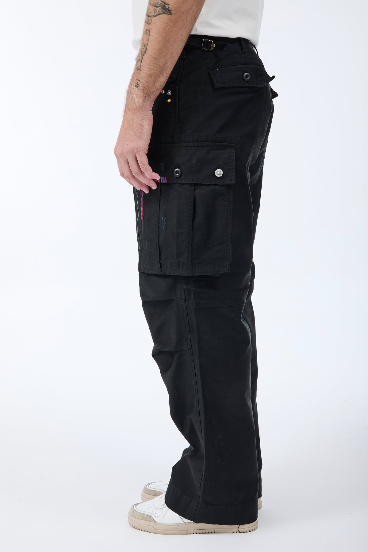 Pantalone Berna Cargo Nero