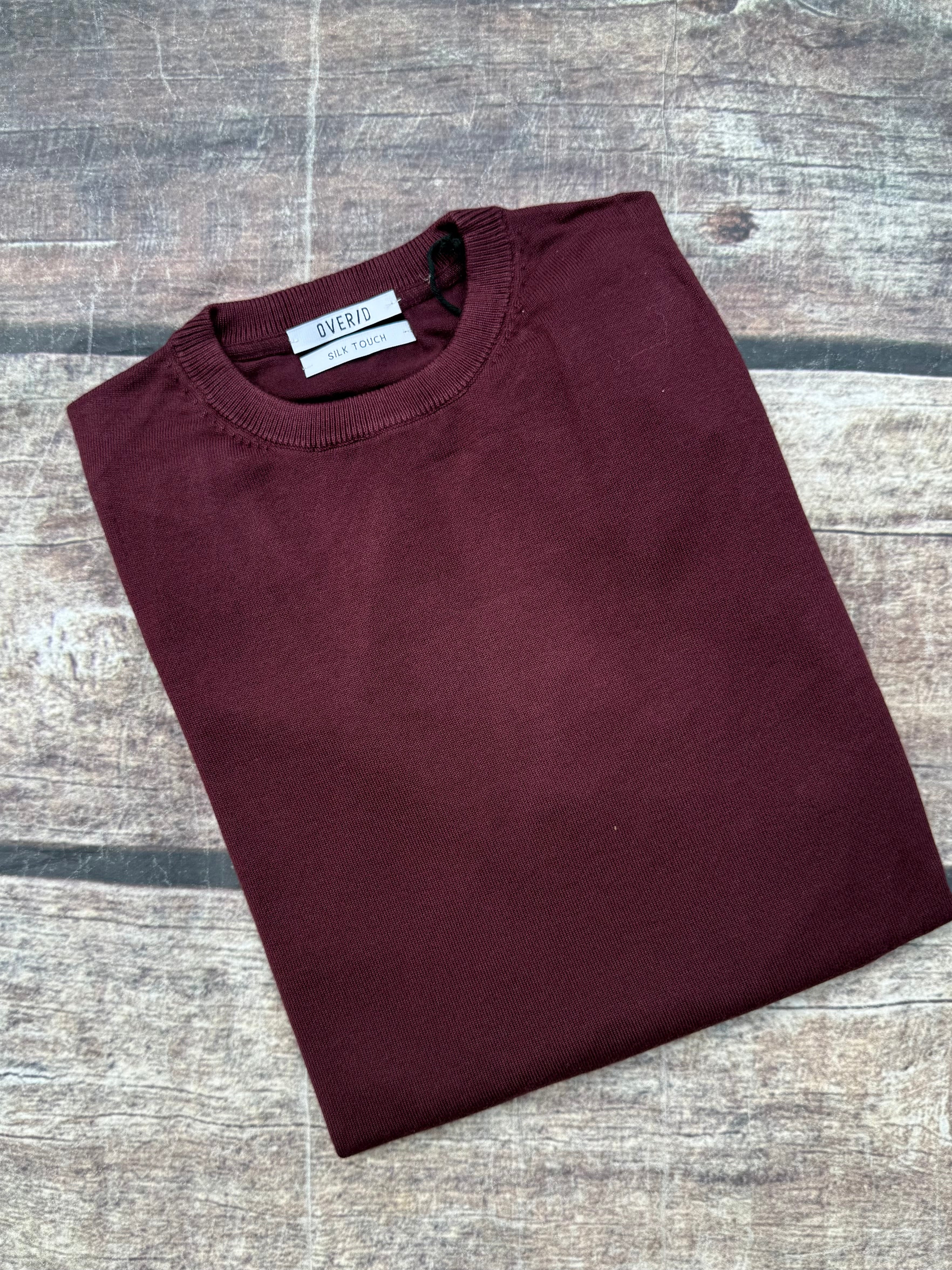 Maglioncino Over-D M01 Bordeaux (12222460789076)