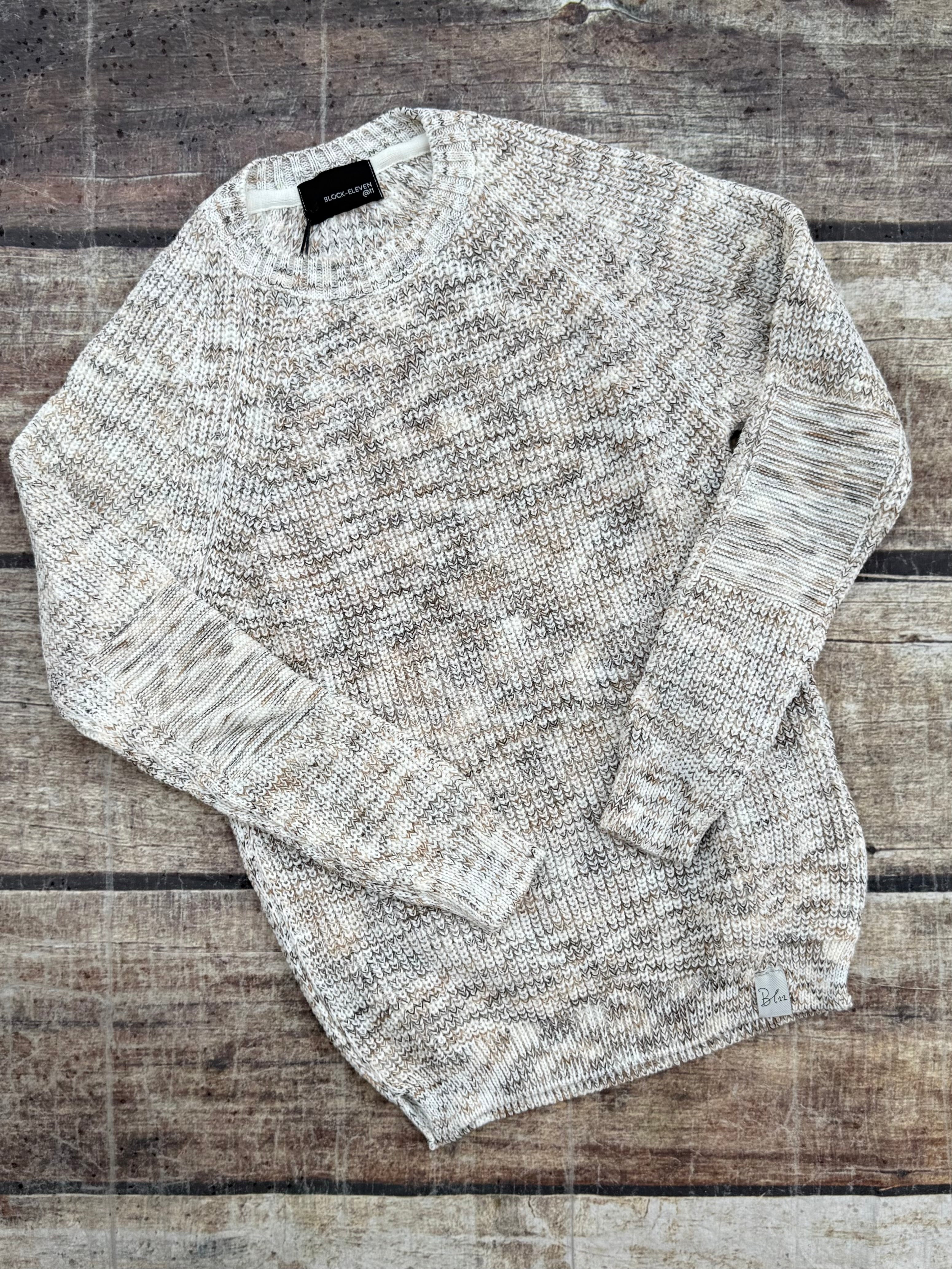 Maglione Block Eleven Malè Panna