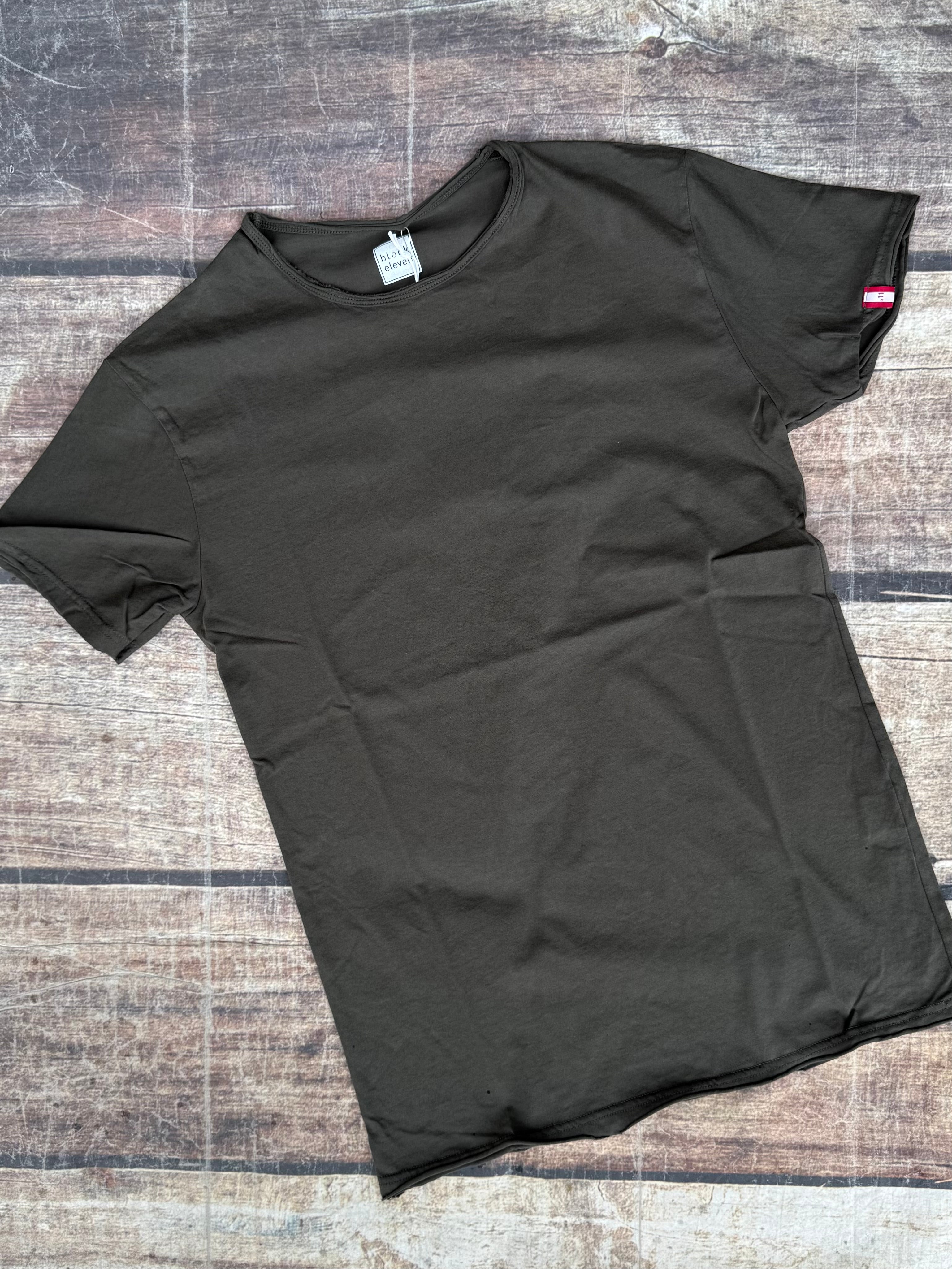 T-shirt Block Eleven Basica Militare (11889451008340)