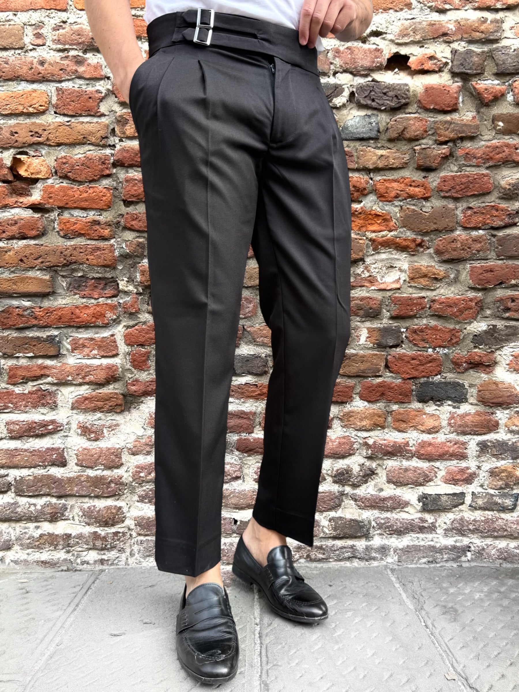 Pantalone Why Not Brand Butler Nero (12235479843156)