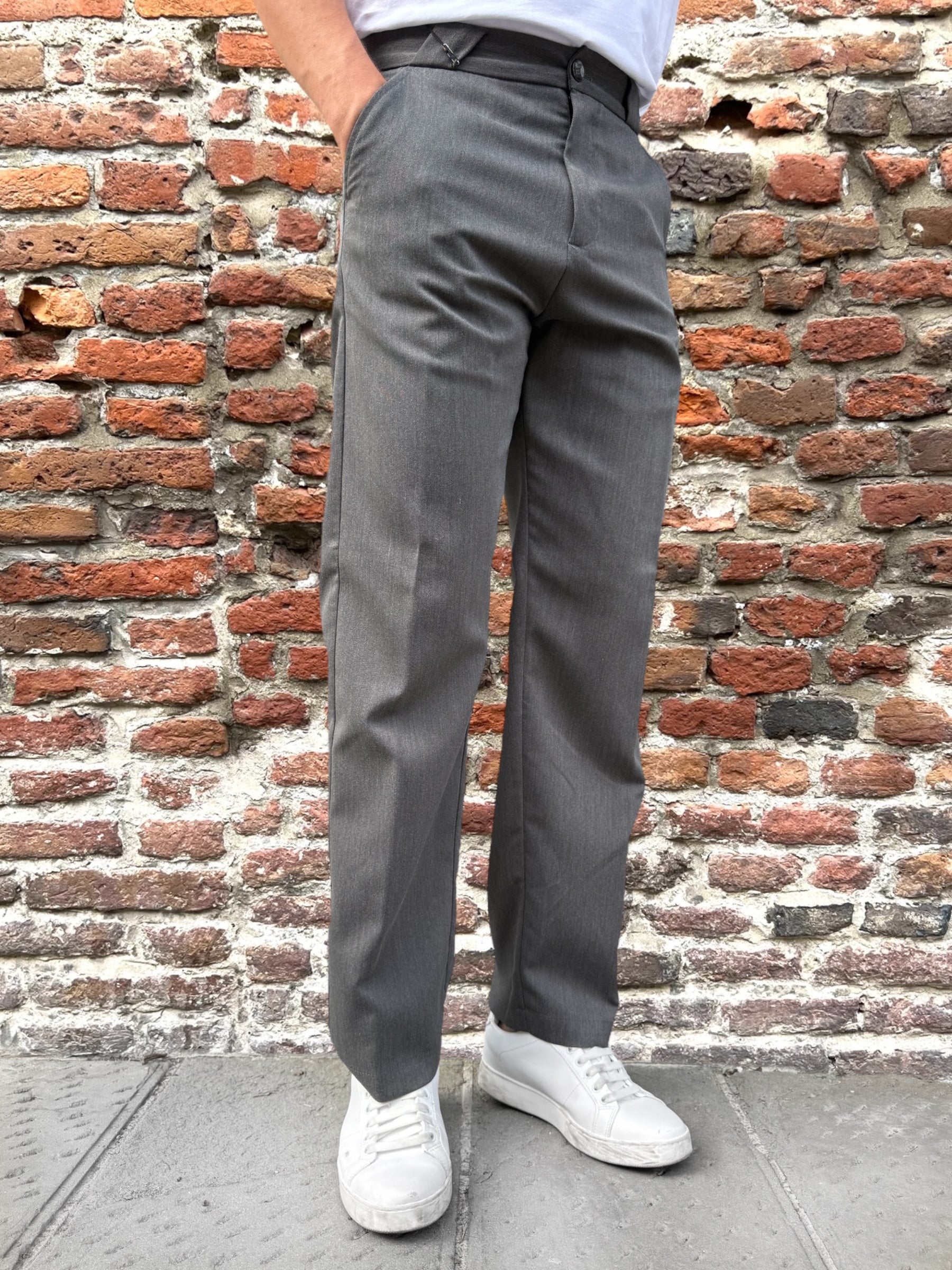 Pantalone Alta Tensione Batteria Antracite 2532 (12228283072852)