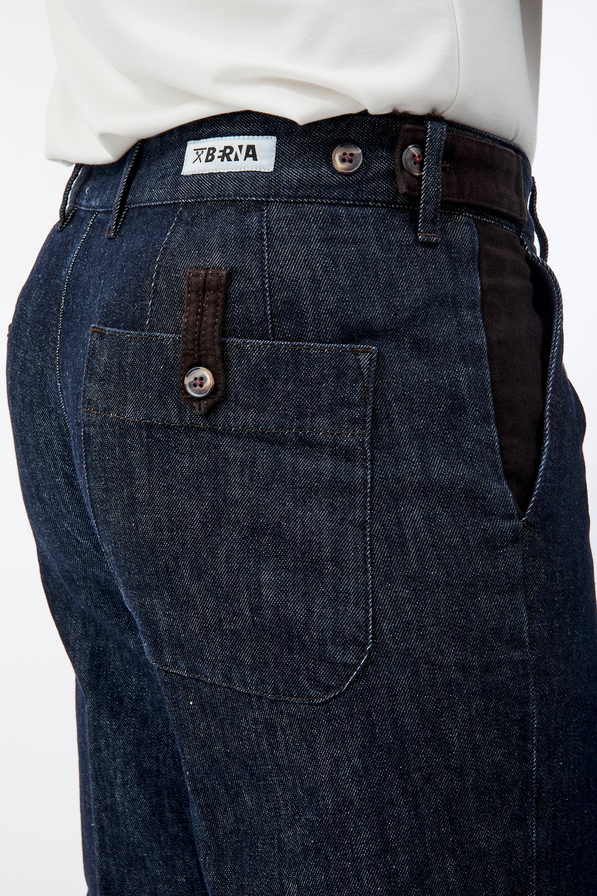 Jeans Berna Inserti Velluto 513