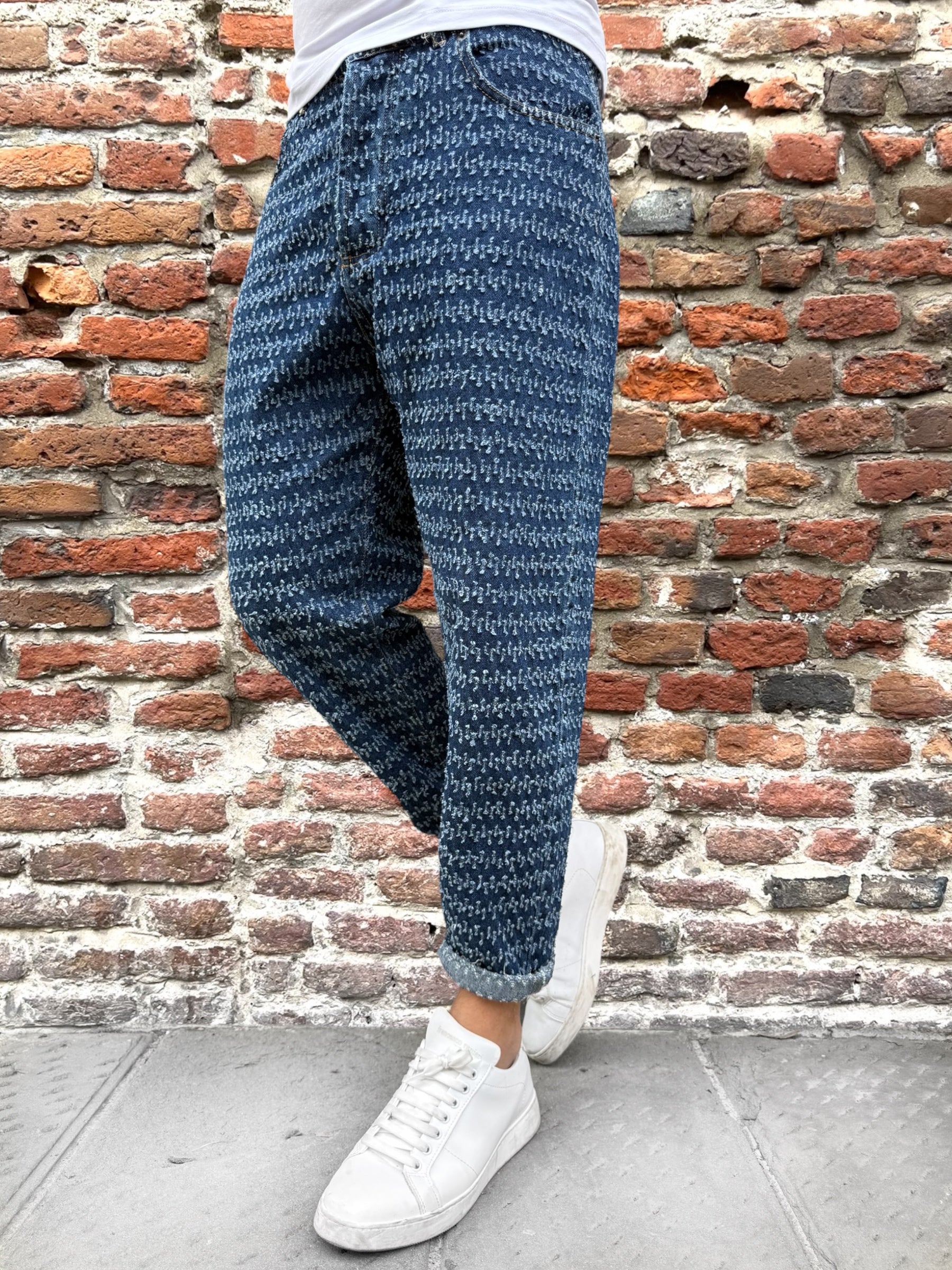 Jeans Block Eleven Testurizzato (12239495168340)