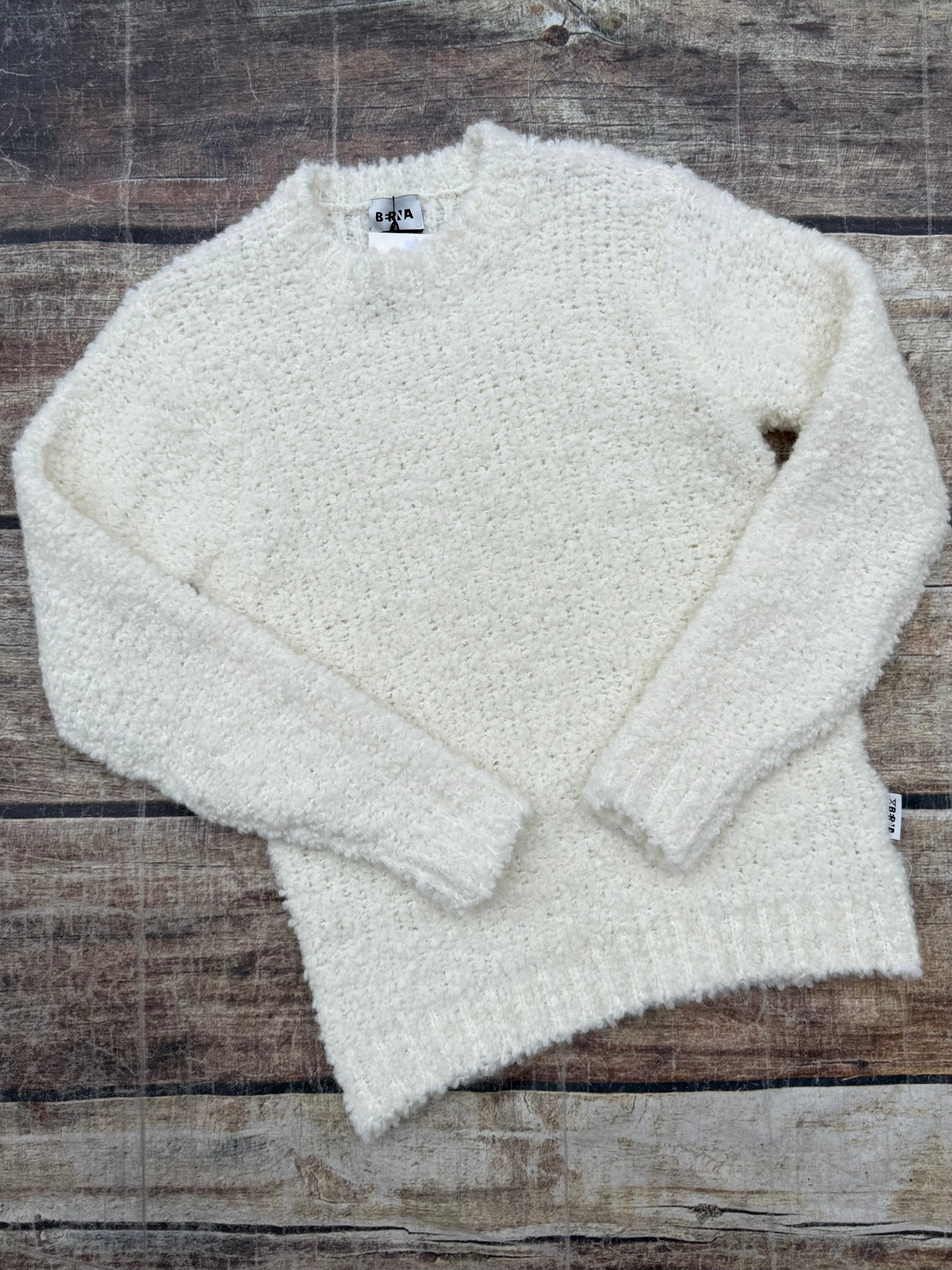 Girocollo Berna Bouclé Latte 035