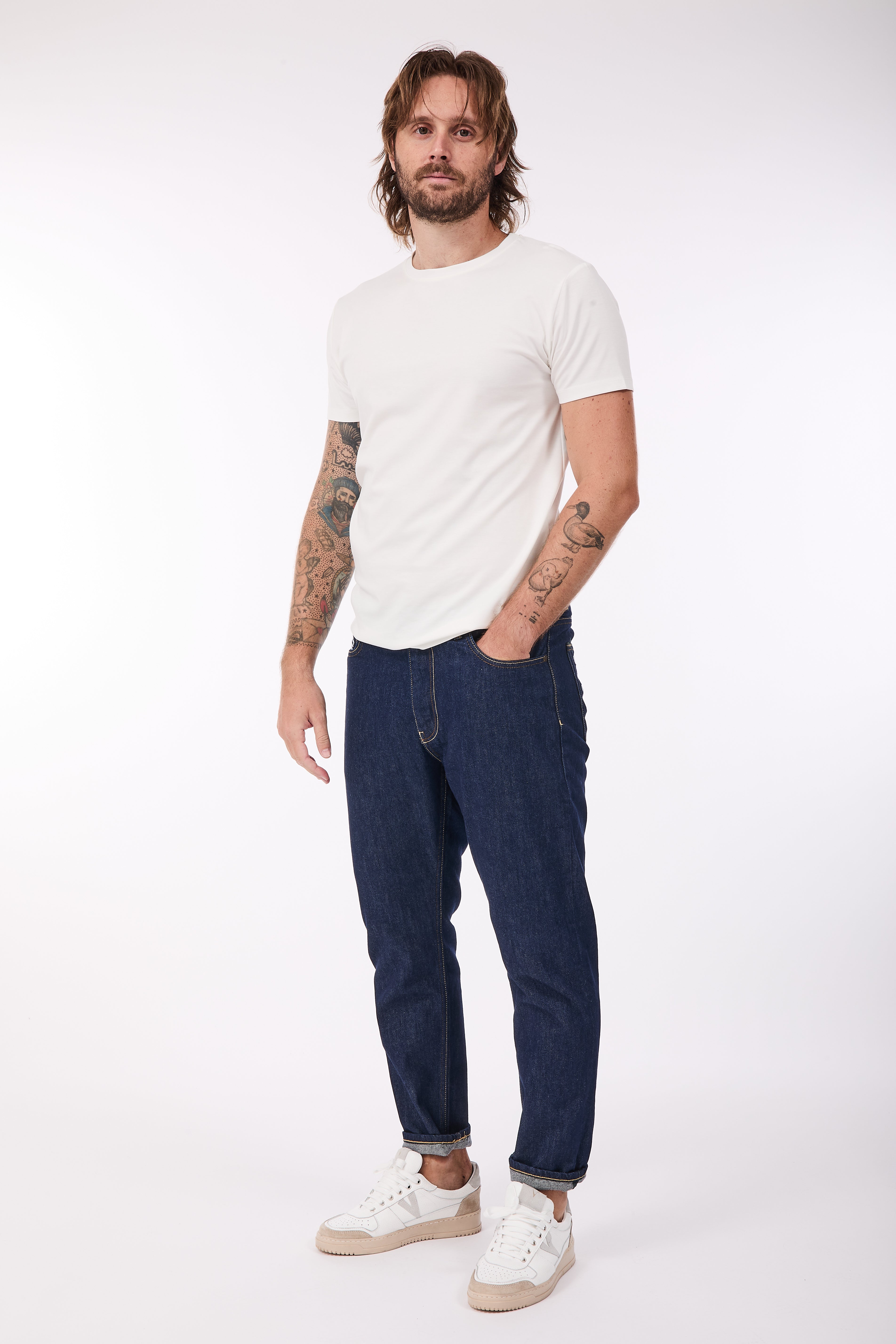 Jeans Pont Cropped Yellowstone Ricamo 00