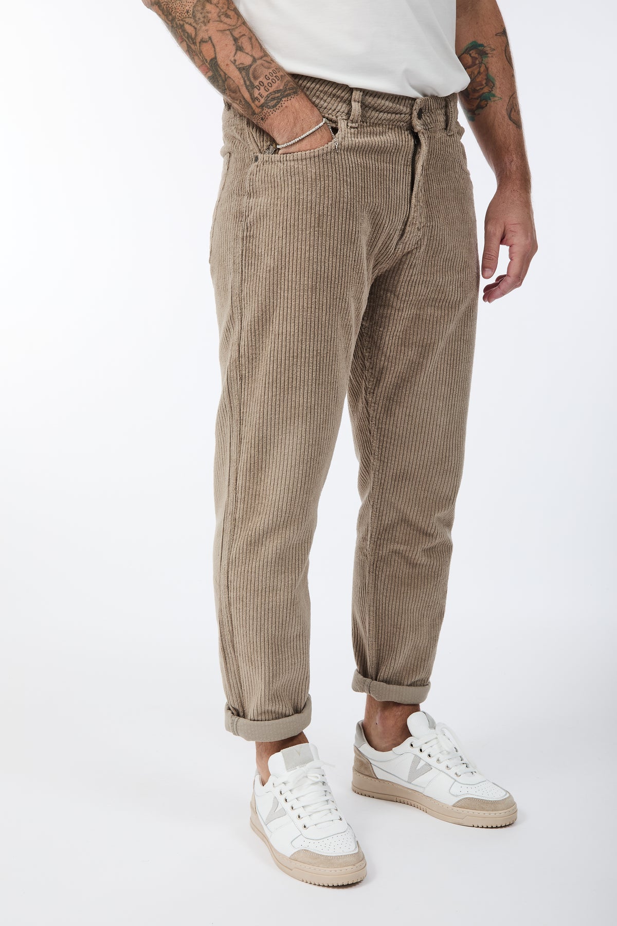 Pantalone Pont Yellowstone Velluto Fango