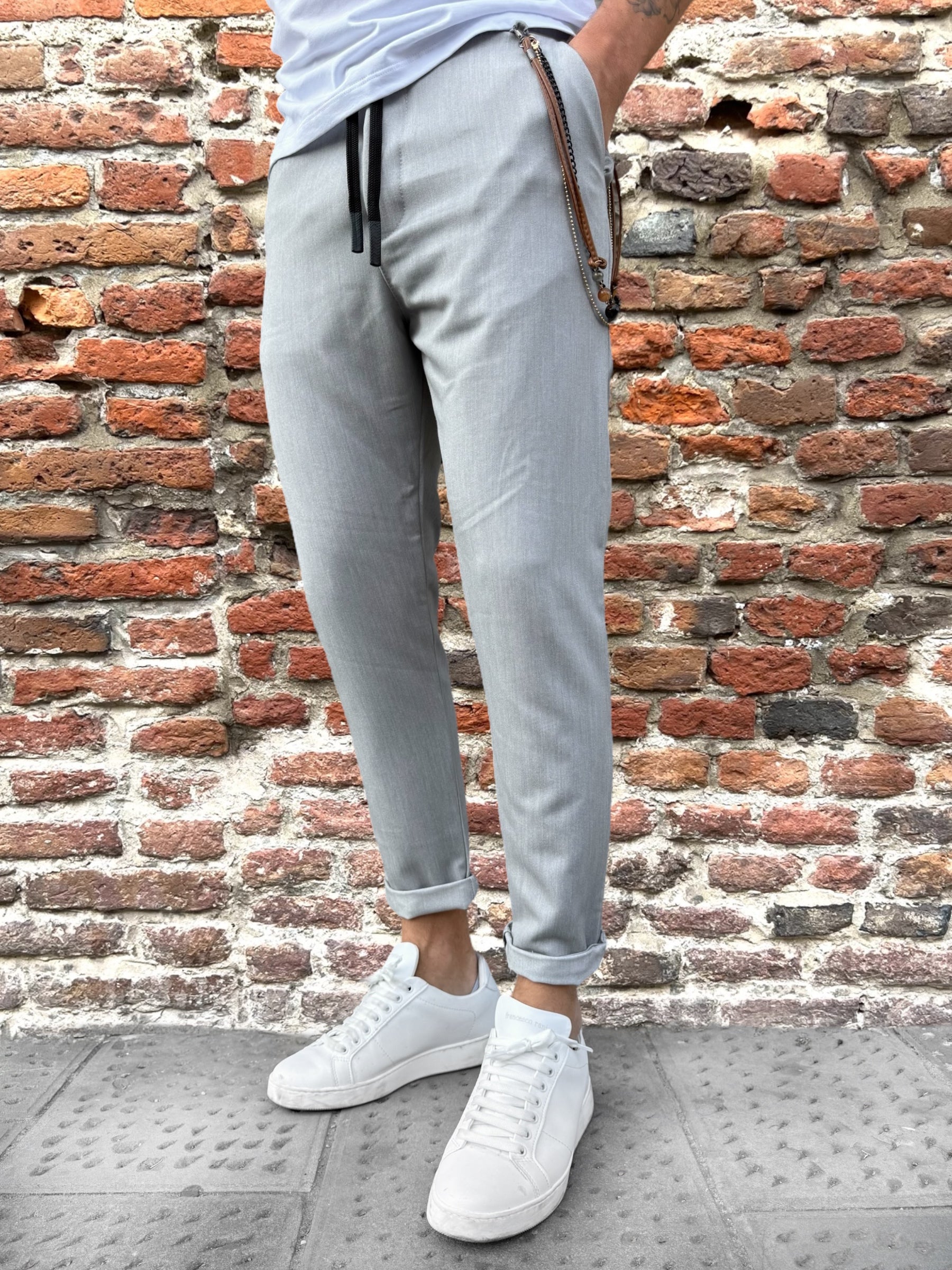 Pantalaccio Over-D Grigio P49 (12217703006548)