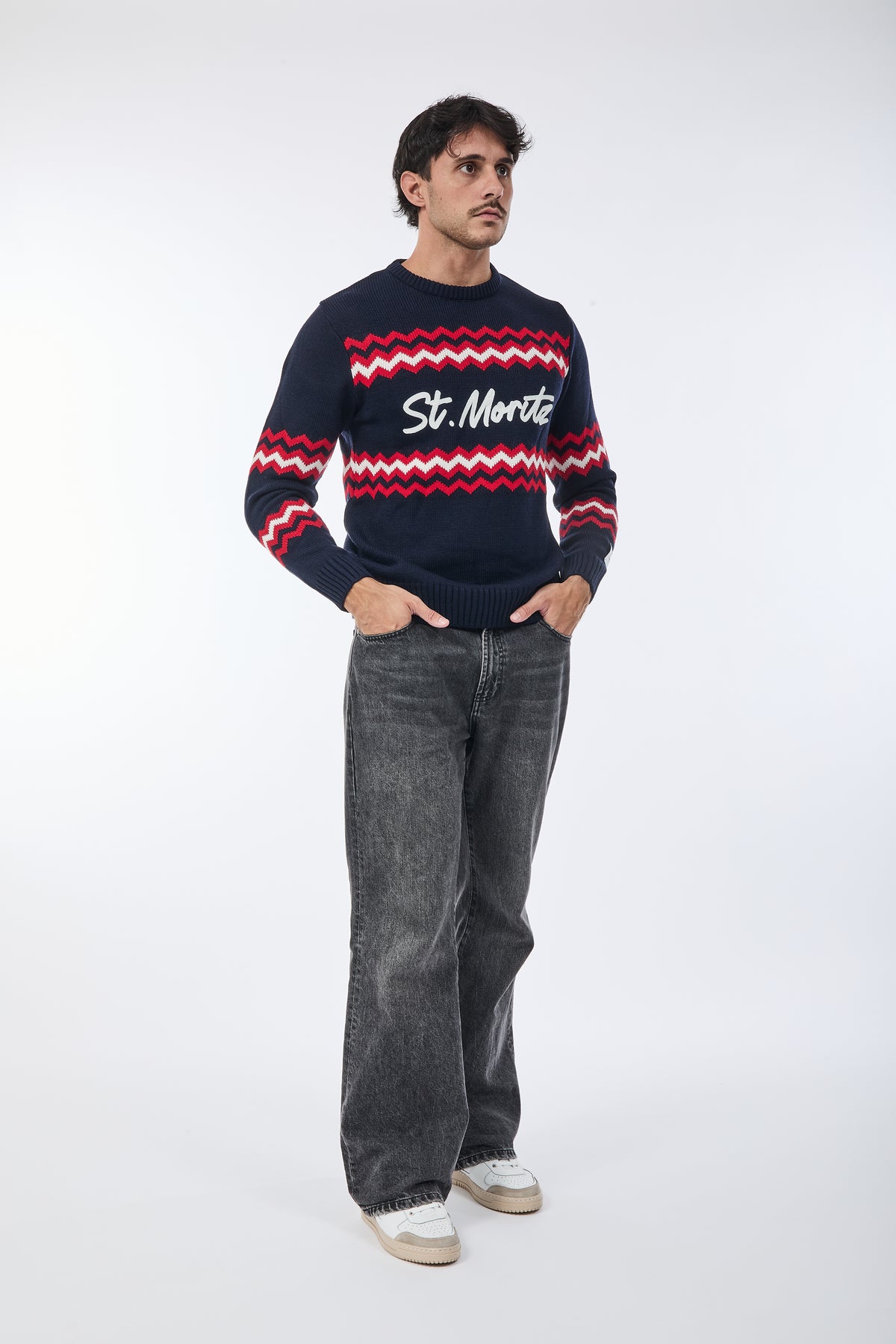 Maglione Superculture AK7041 Blu