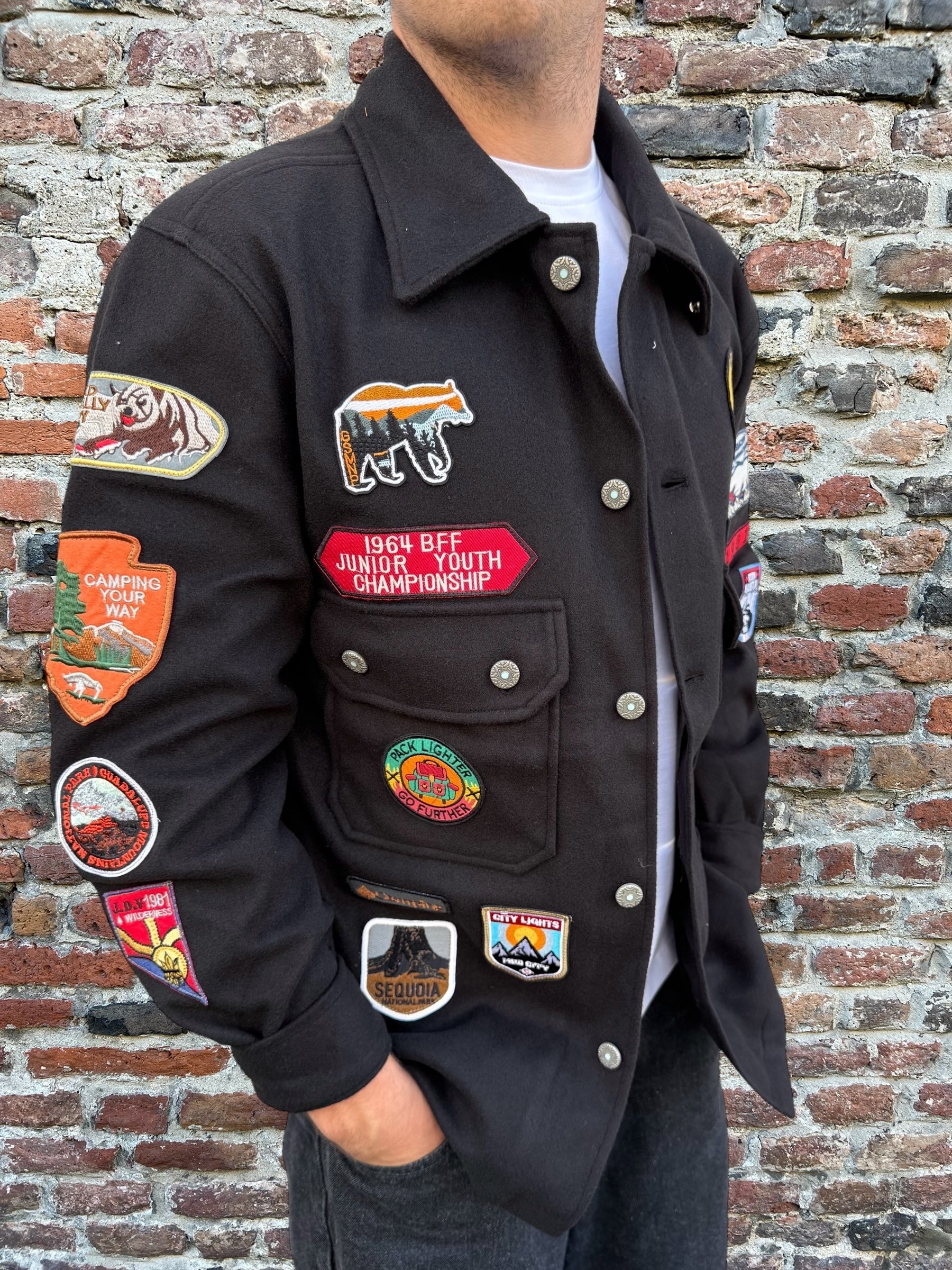 Giacchetto Berna Scout Nero (12236324045140)