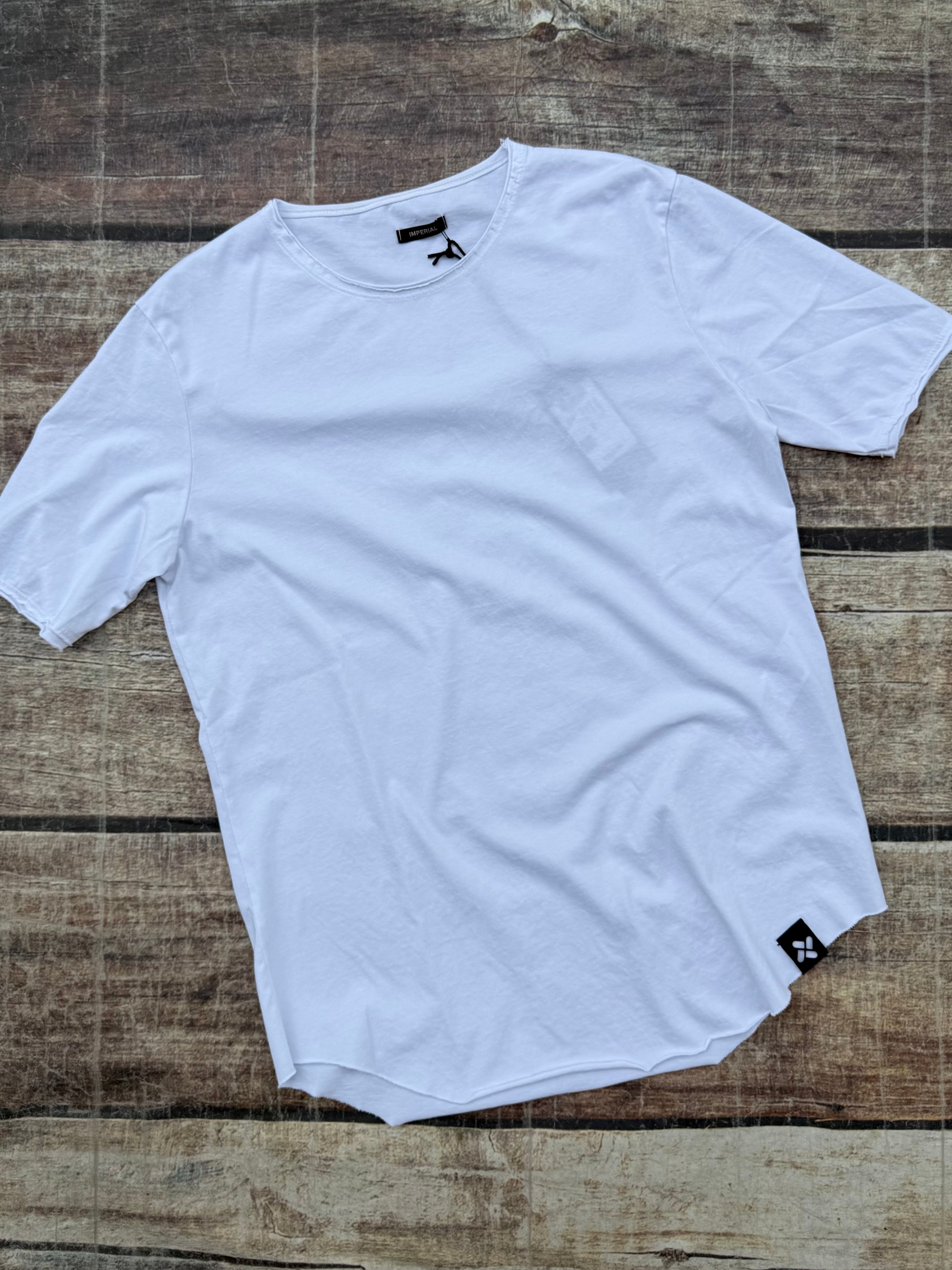 T-shirt Imperial Taglio Vivo Bianca 43 (12219897217364)