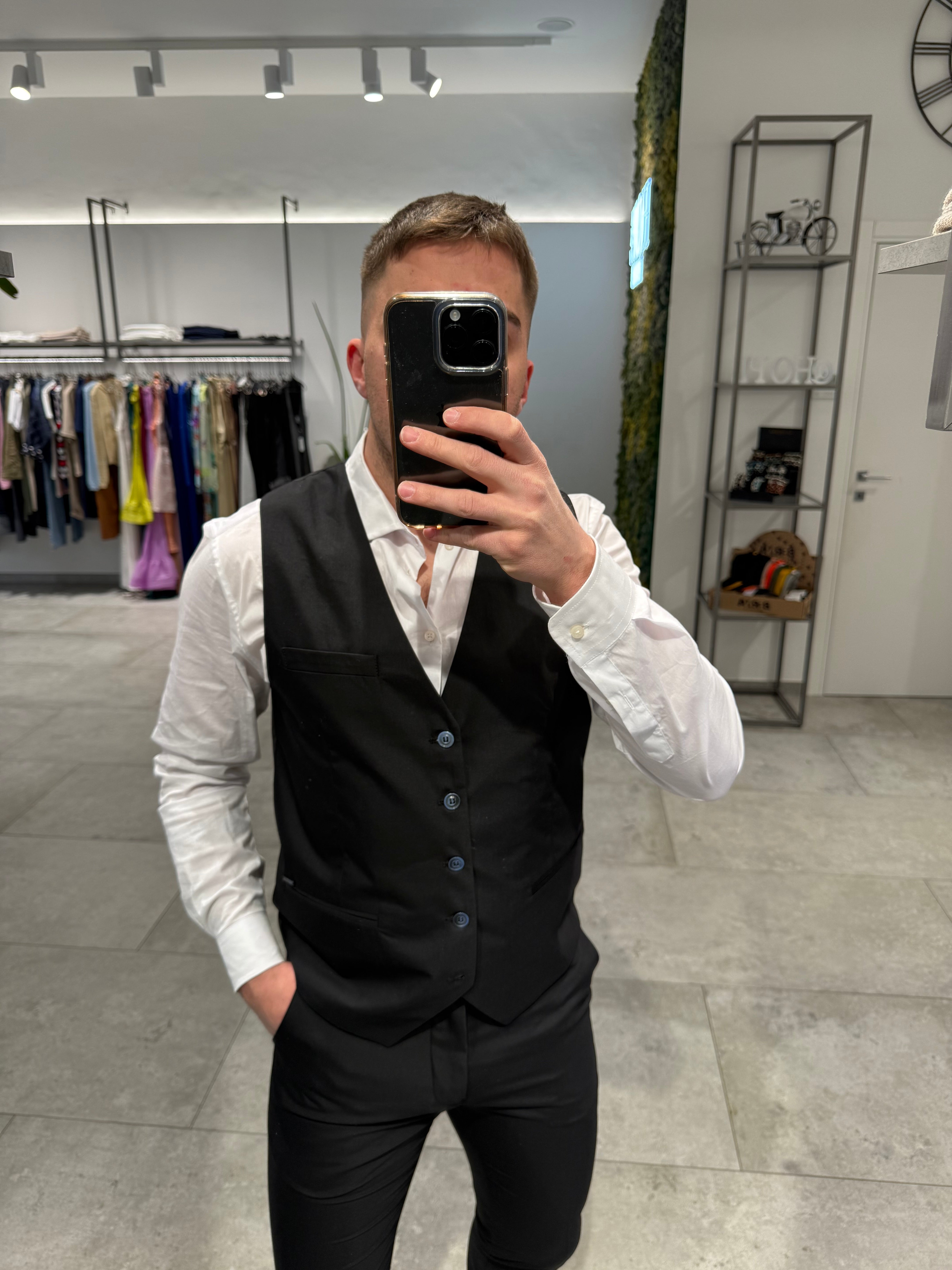 Gilet Gianni Lupo Nero Travis (11937628848468)