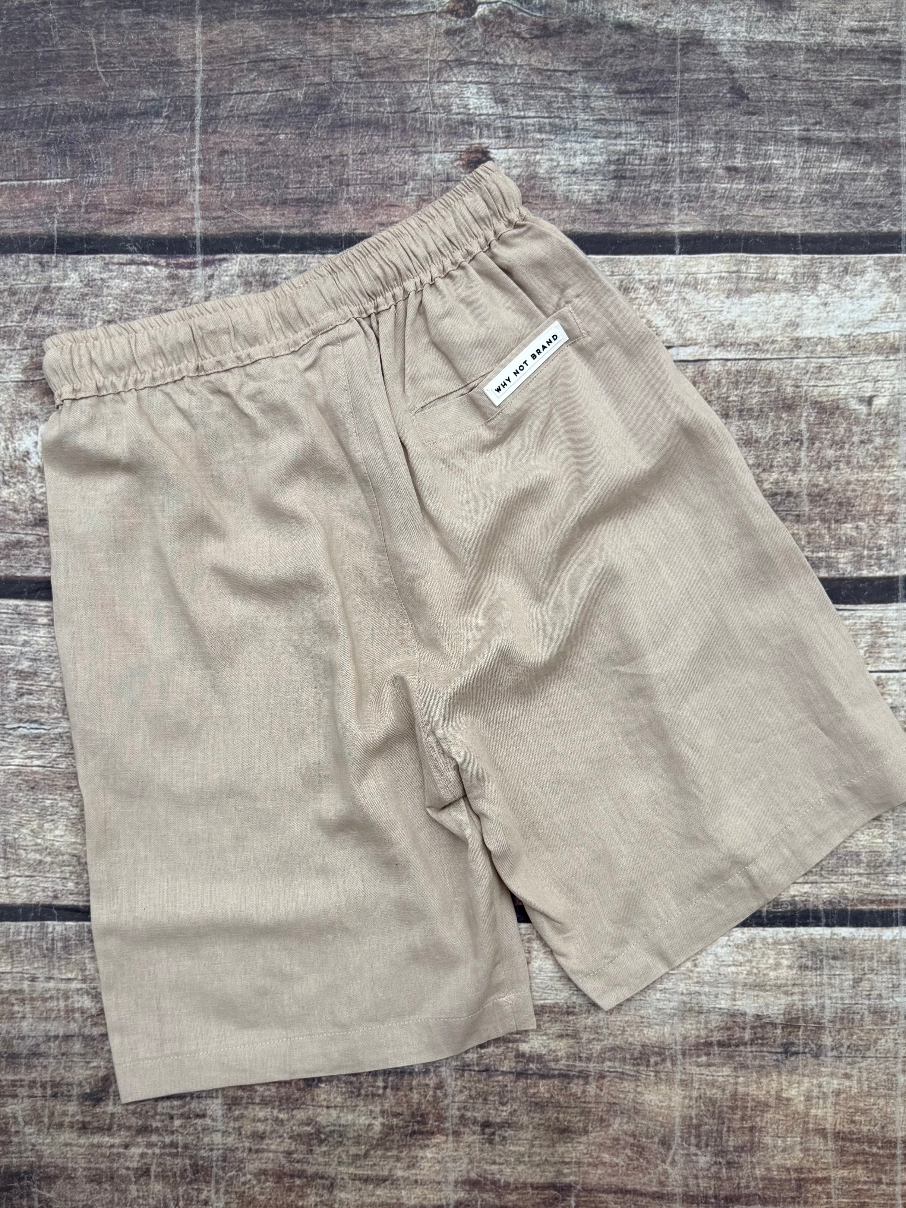 Bermuda Why Not Brand Lino Beige  BL18 (12147507364180)