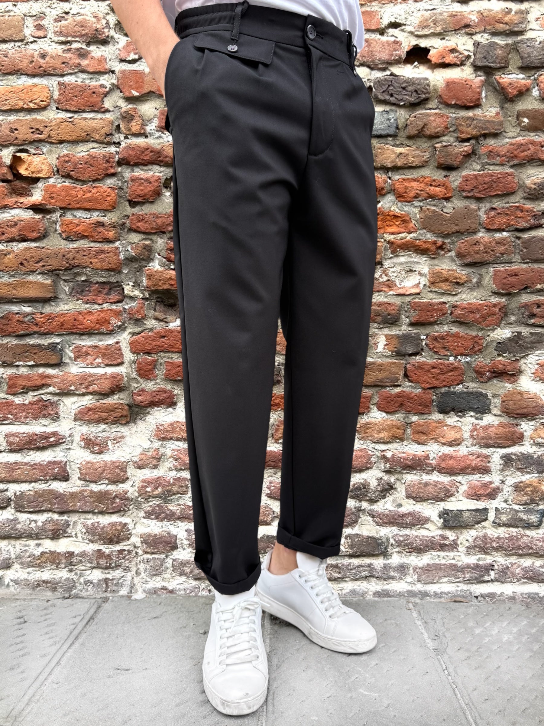 Pantalone Berna Tecnico Nero 138 (12246954246484)