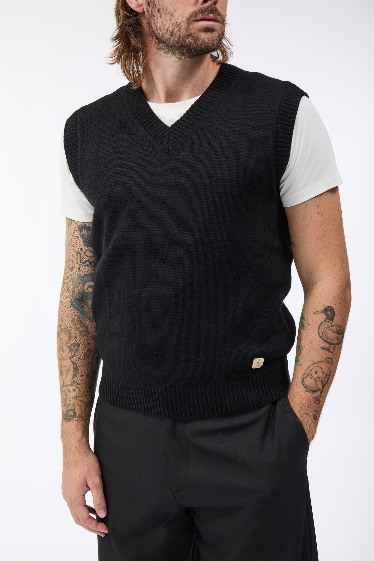 Gilet Gianni Lupo Nero 35261