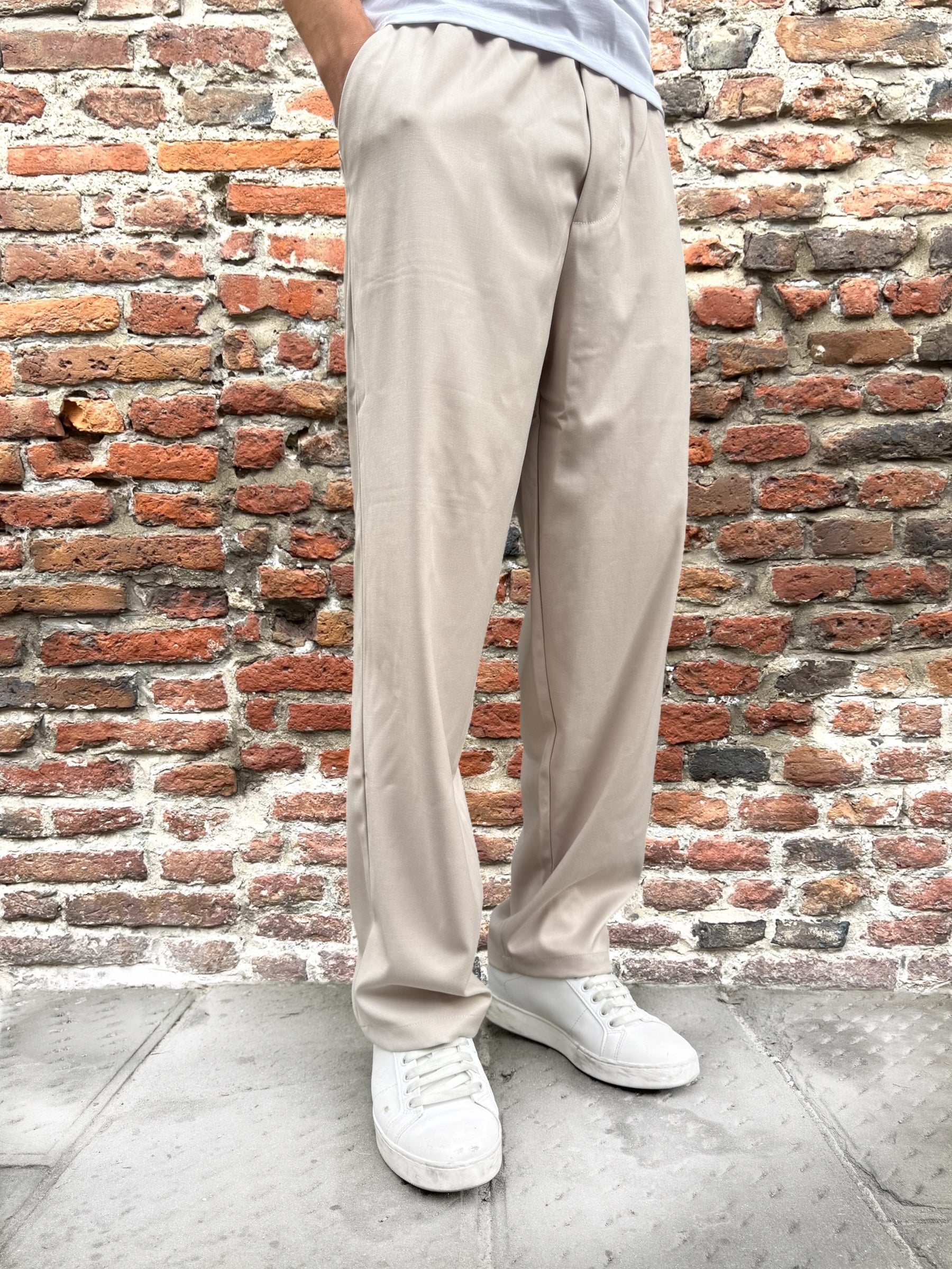 Pantalaccio Why Not Brand Denzel Beige (12278590832980)